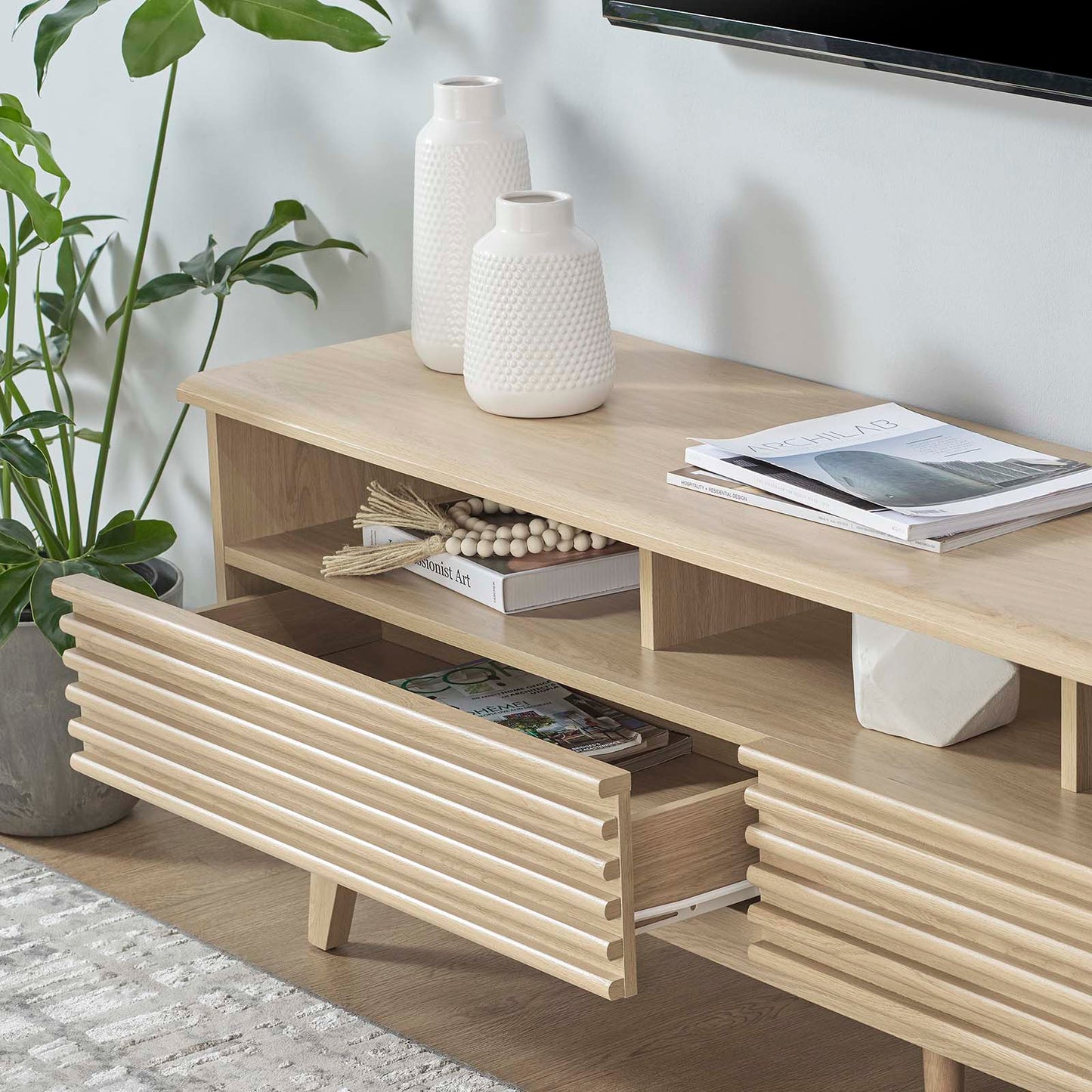 Render 60" TV Stand By Modway - EEI-6228 | TV Stands | Modishstore - 16