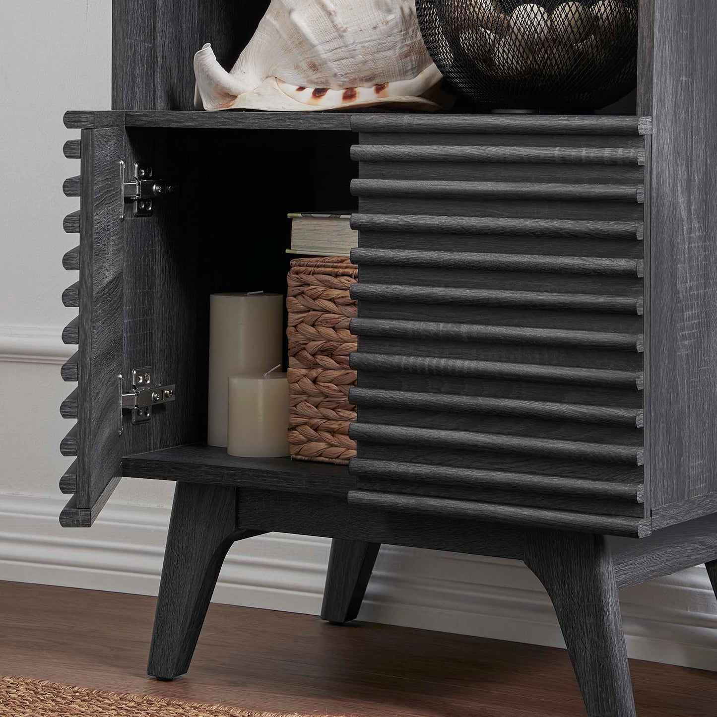 Render Display Cabinet Bookshelf By Modway - EEI-6229 | Bookcases | Modway - 9