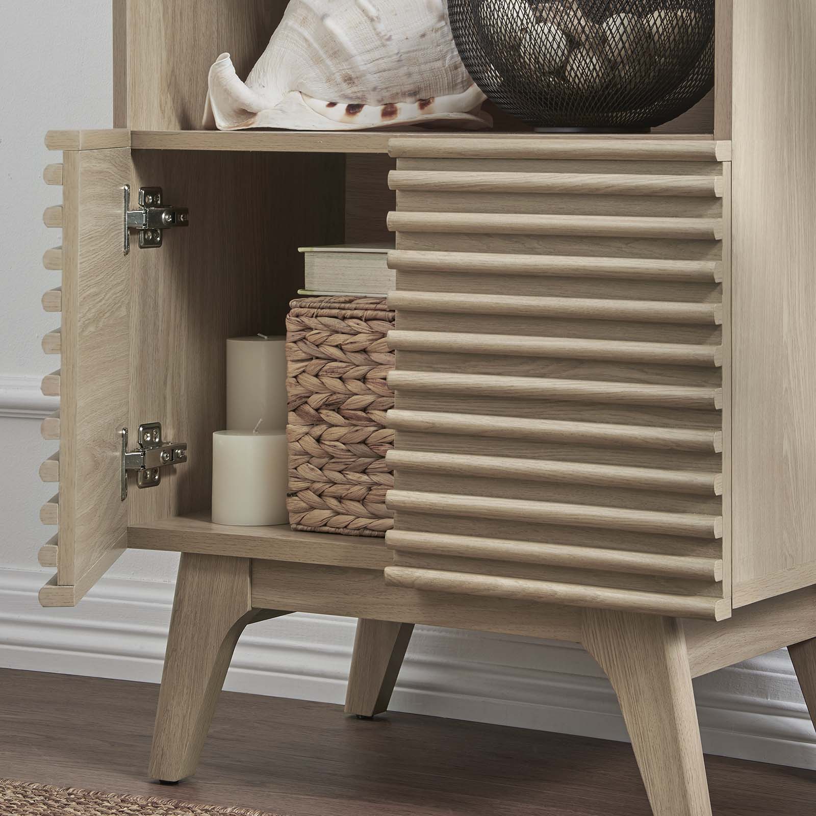 Render Display Cabinet Bookshelf By Modway - EEI-6229 | Bookcases | Modway - 18