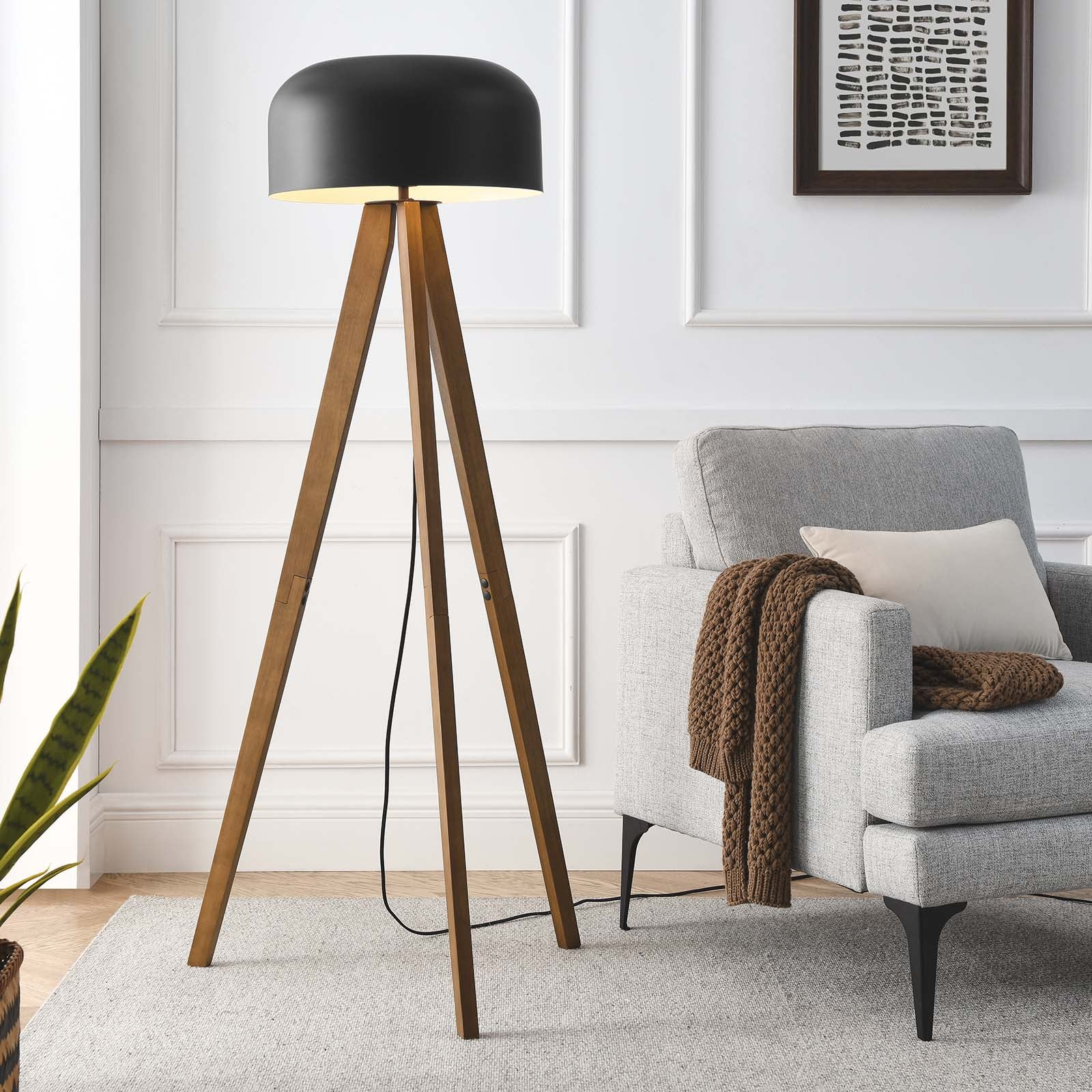 Aiden Standing Floor Lamp By Modway - EEI-6251 | Floor Lamps | Modway