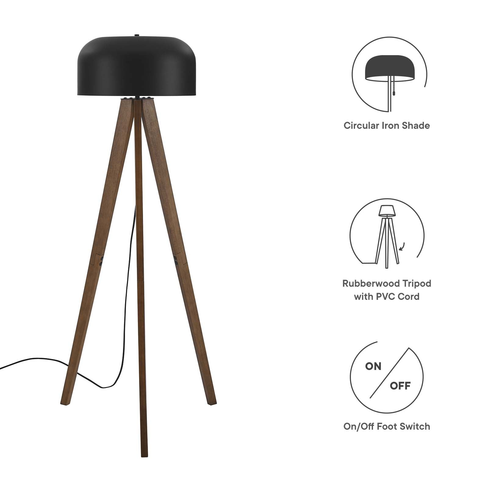 Aiden Standing Floor Lamp By Modway - EEI-6251 | Floor Lamps | Modway - 7