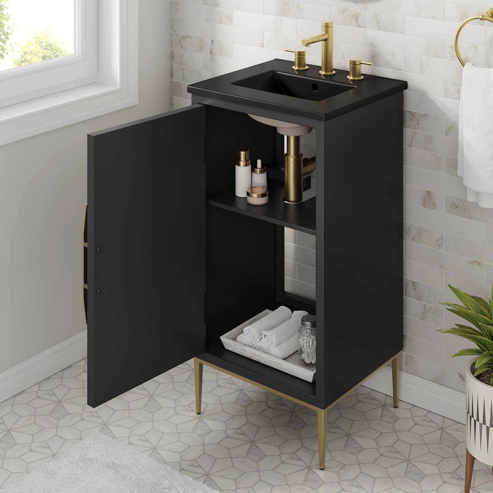 Awaken 18" Bathroom Vanity By Modway - EEI-6287 | Bathroom Accessories - 3