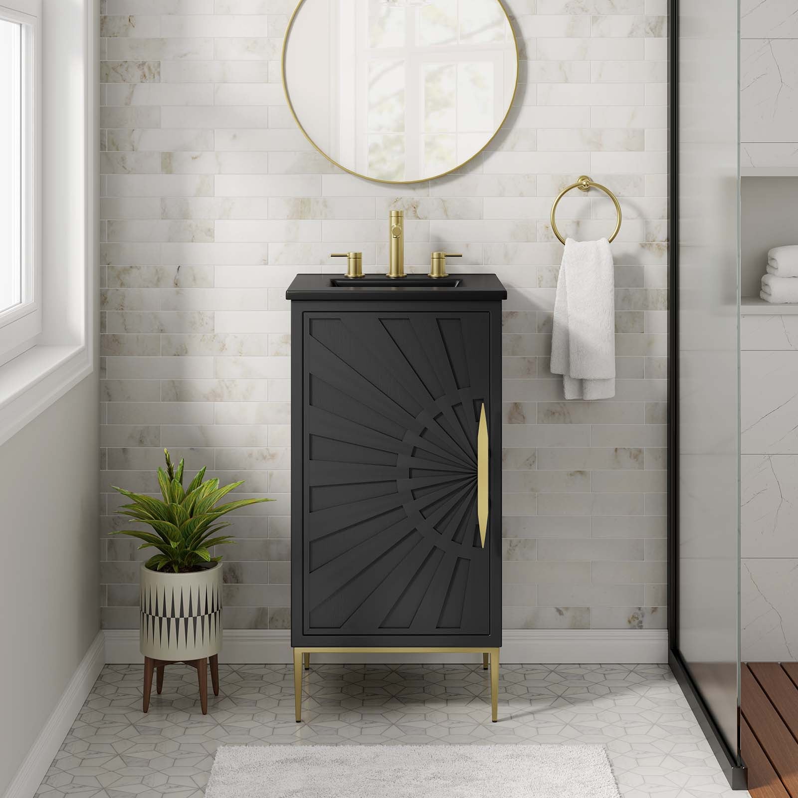 Awaken 18" Bathroom Vanity By Modway - EEI-6287 | Bathroom Accessories