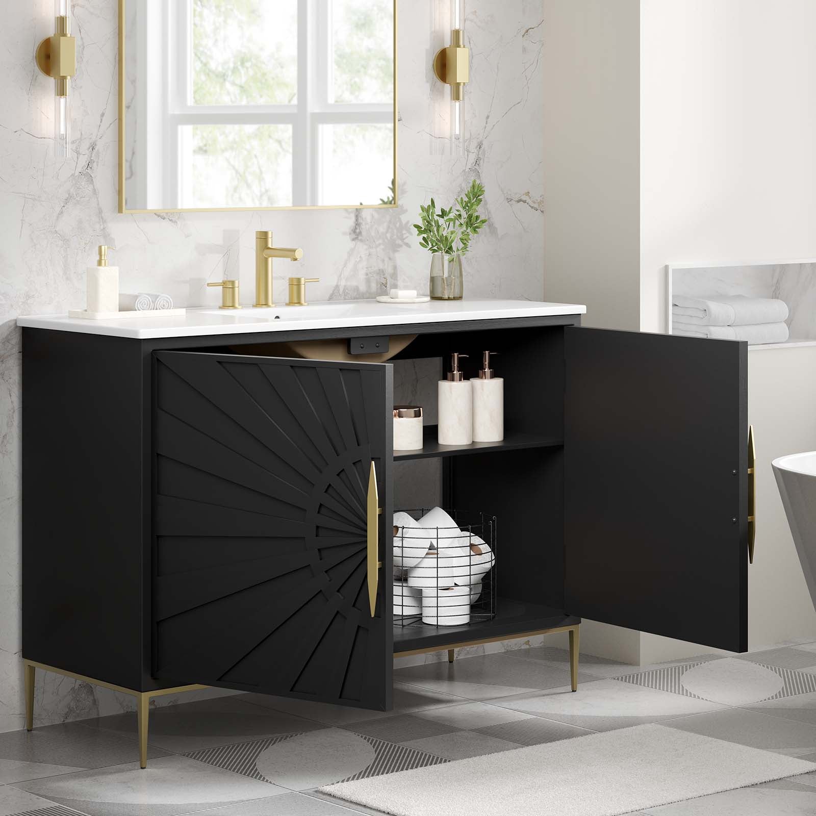 Awaken 48" Bathroom Vanity By Modway - EEI-6301 | Bathroom Accessories - 3