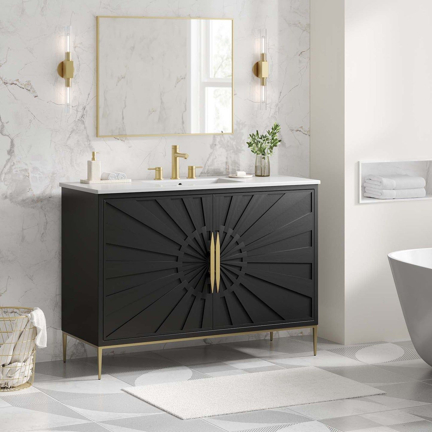 Awaken 48" Bathroom Vanity By Modway - EEI-6301 | Bathroom Accessories
