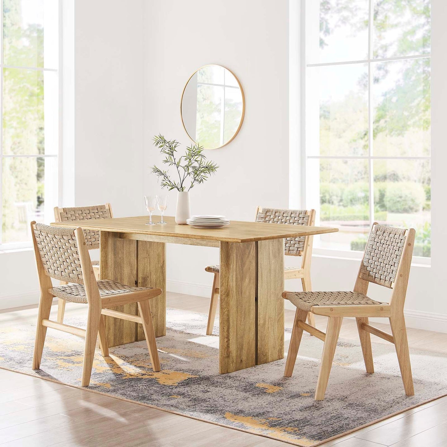 Amistad 60" Wood Dining Table By Modway - EEI-6338 | Dining Tables - 10