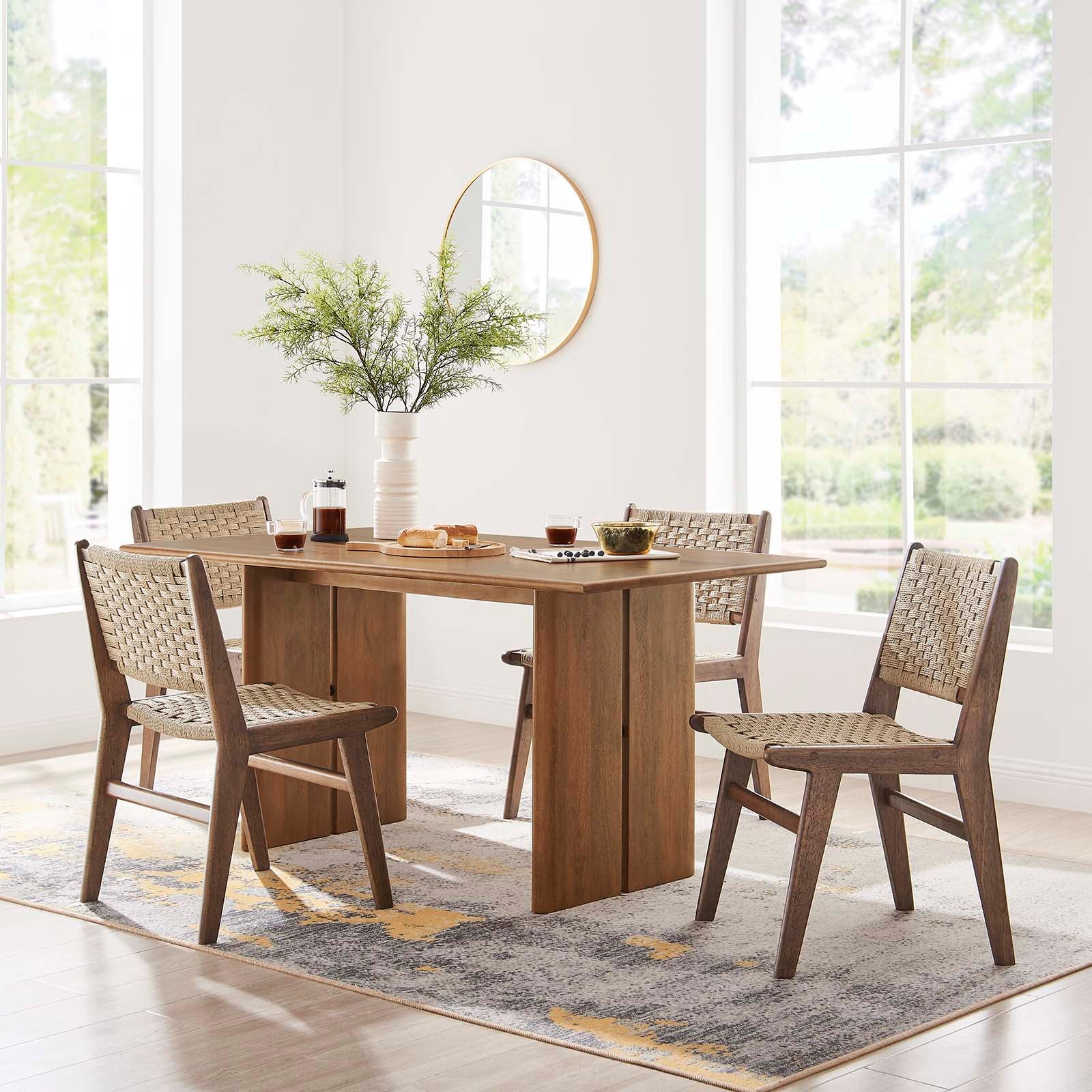 Amistad 60" Wood Dining Table By Modway - EEI-6338 | Dining Tables - 20