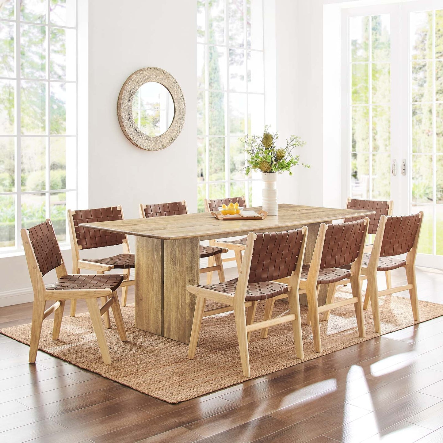 Amistad 86" Wood Dining Table By Modway - EEI-6340 | Dining Tables - 10
