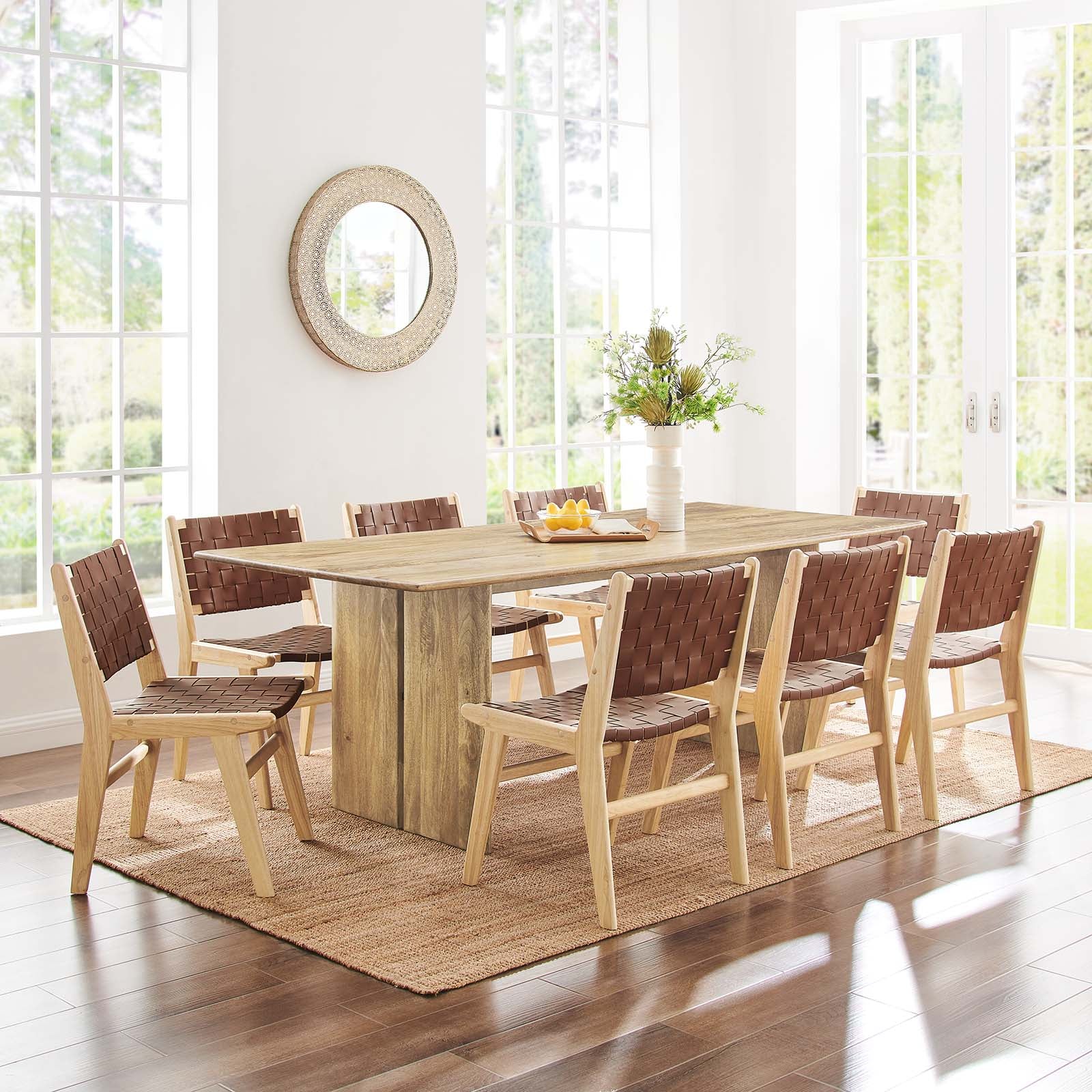 Amistad 86" Wood Dining Table By Modway - EEI-6340 | Dining Tables - 10