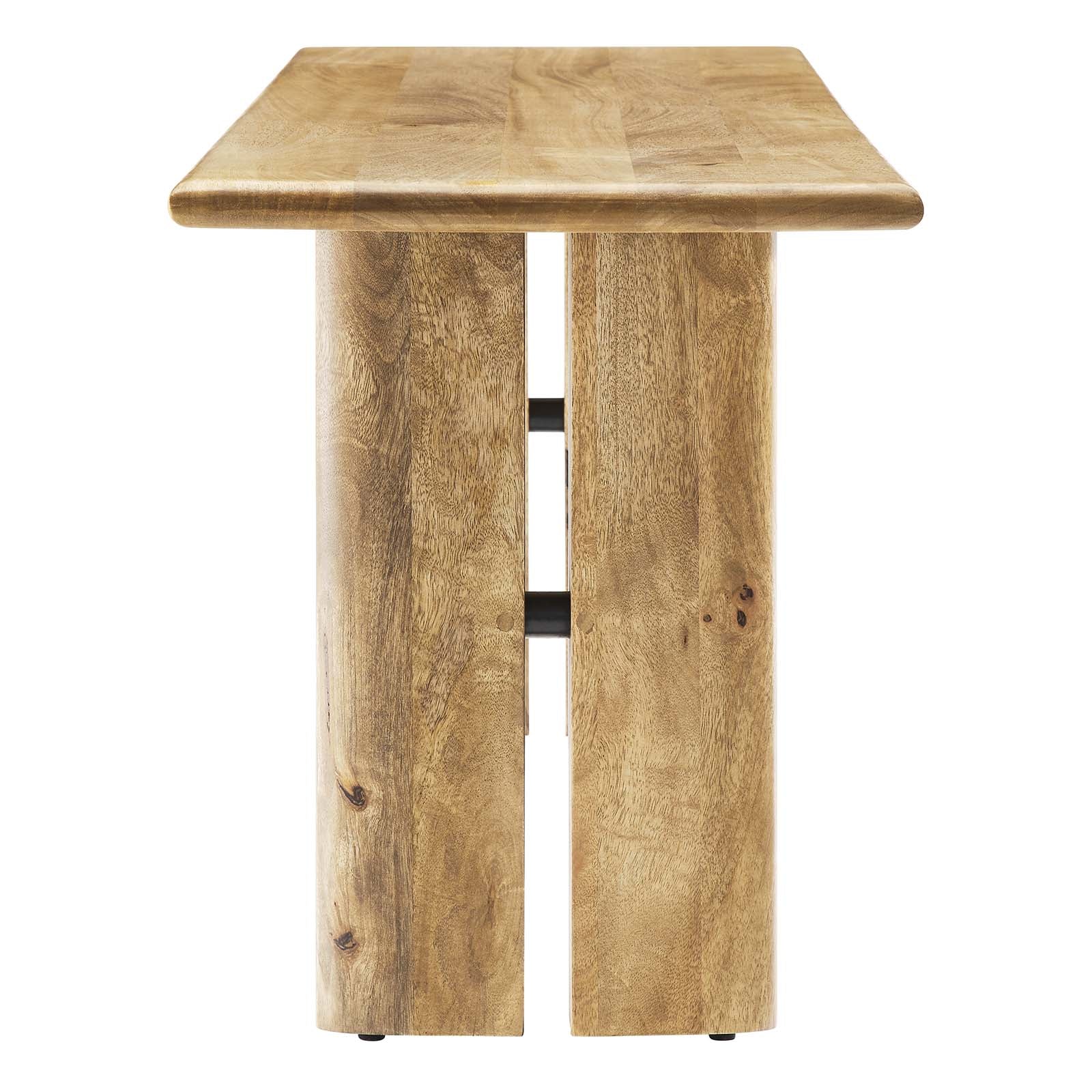 Amistad 58" Wood Bench By Modway - EEI-6344 | Benches - 3