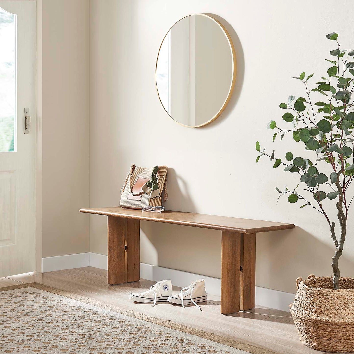 Amistad 58" Wood Bench By Modway - EEI-6344 | Benches - 10