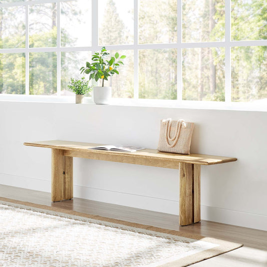 Amistad 72" Wood Bench By Modway - EEI-6345 | Benches