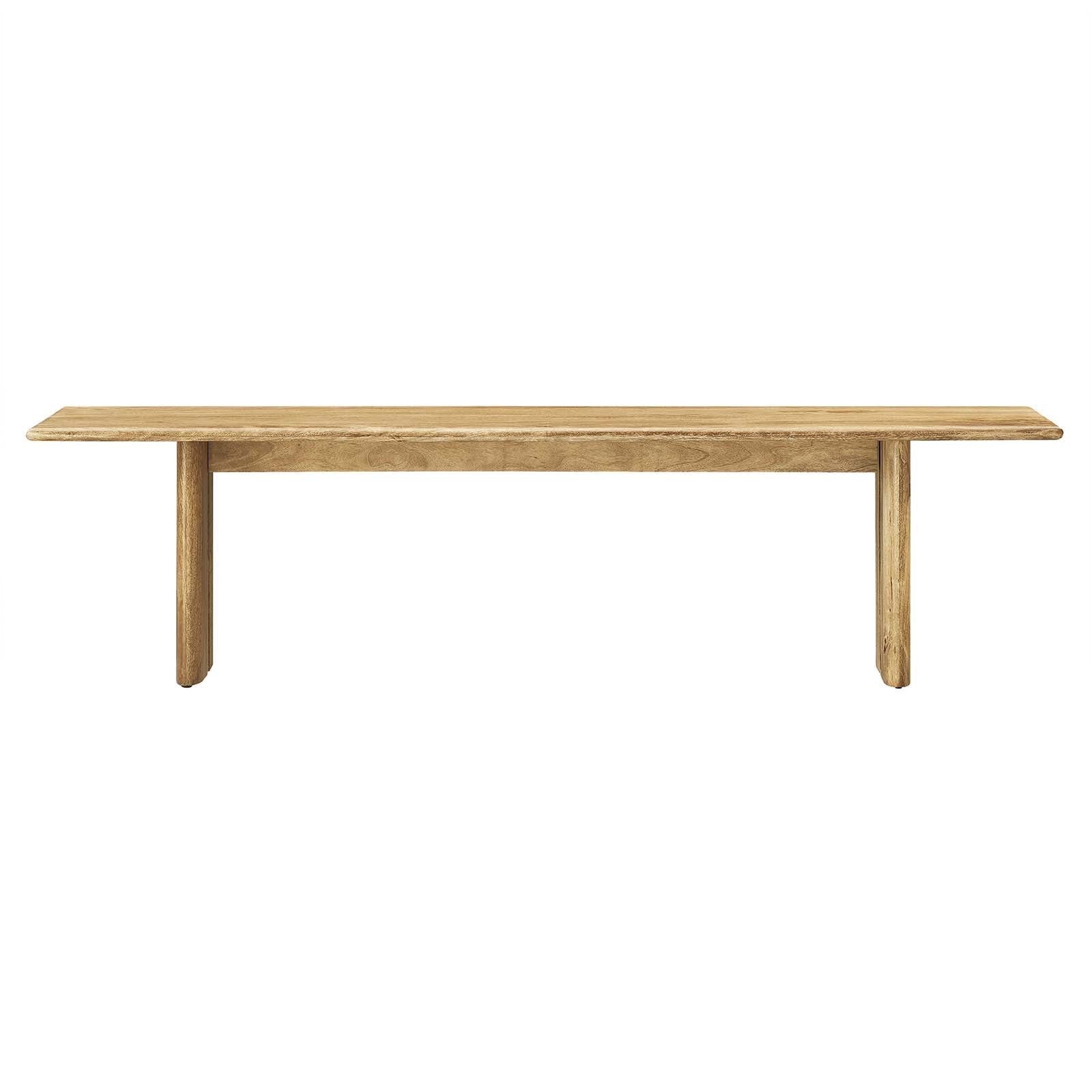 Amistad 72" Wood Bench By Modway - EEI-6345 | Benches - 4