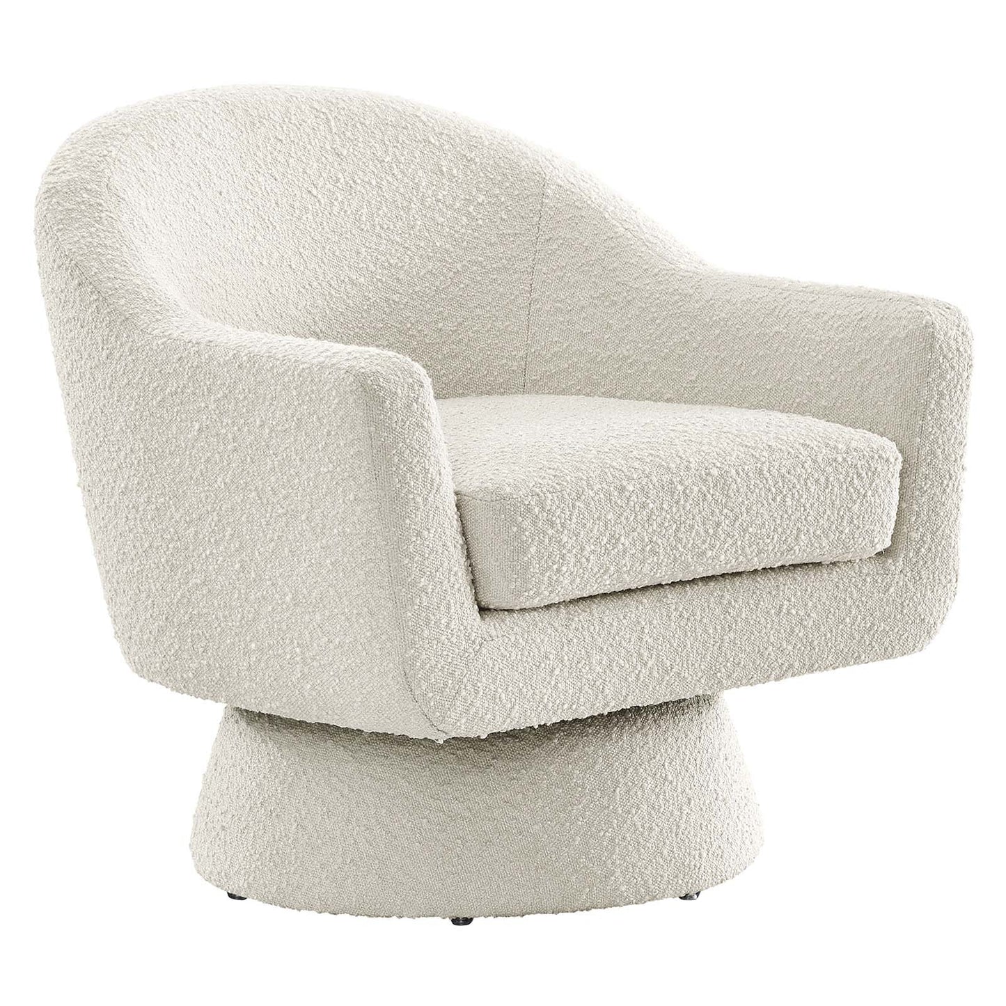 Astral Boucle Fabric Boucle Fabric Swivel Chair By Modway - EEI-6359 | Armchairs