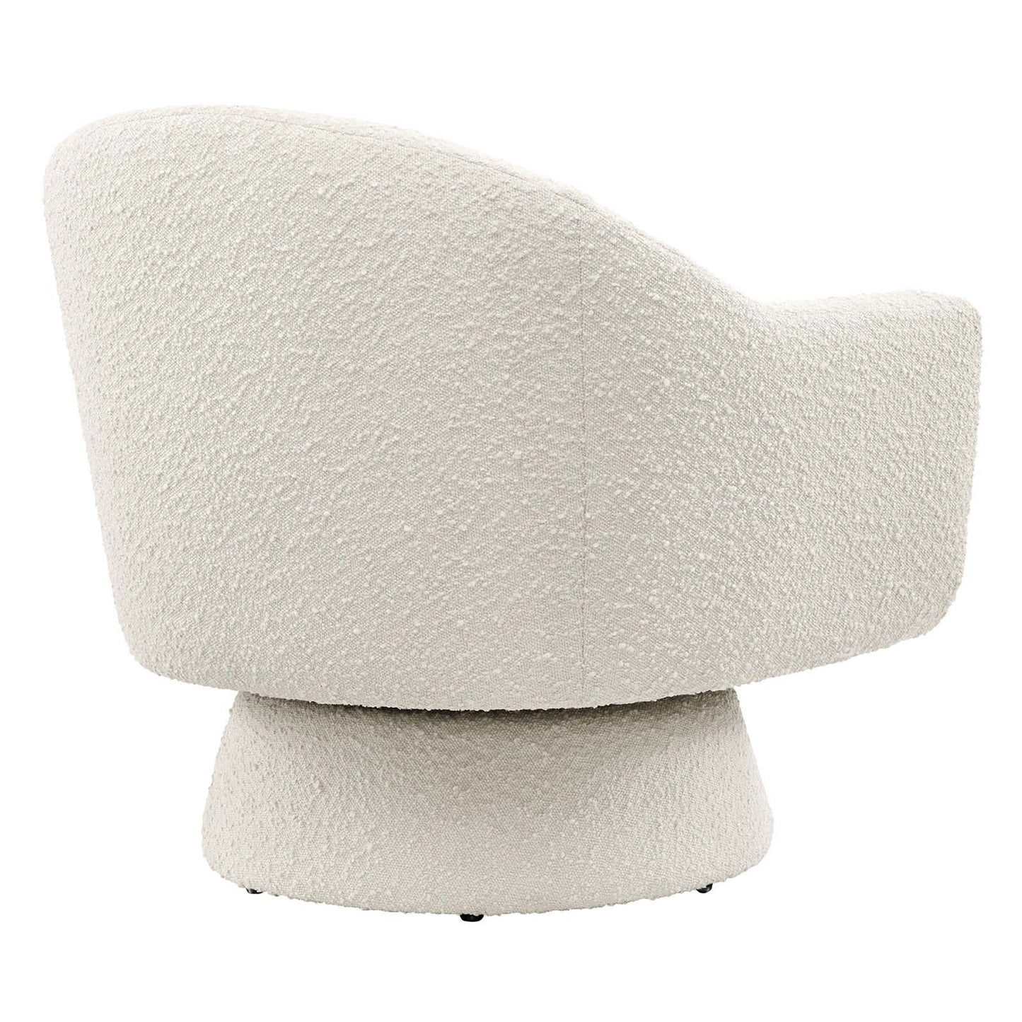 Astral Boucle Fabric Boucle Fabric Swivel Chair By Modway - EEI-6359 | Armchairs - 3