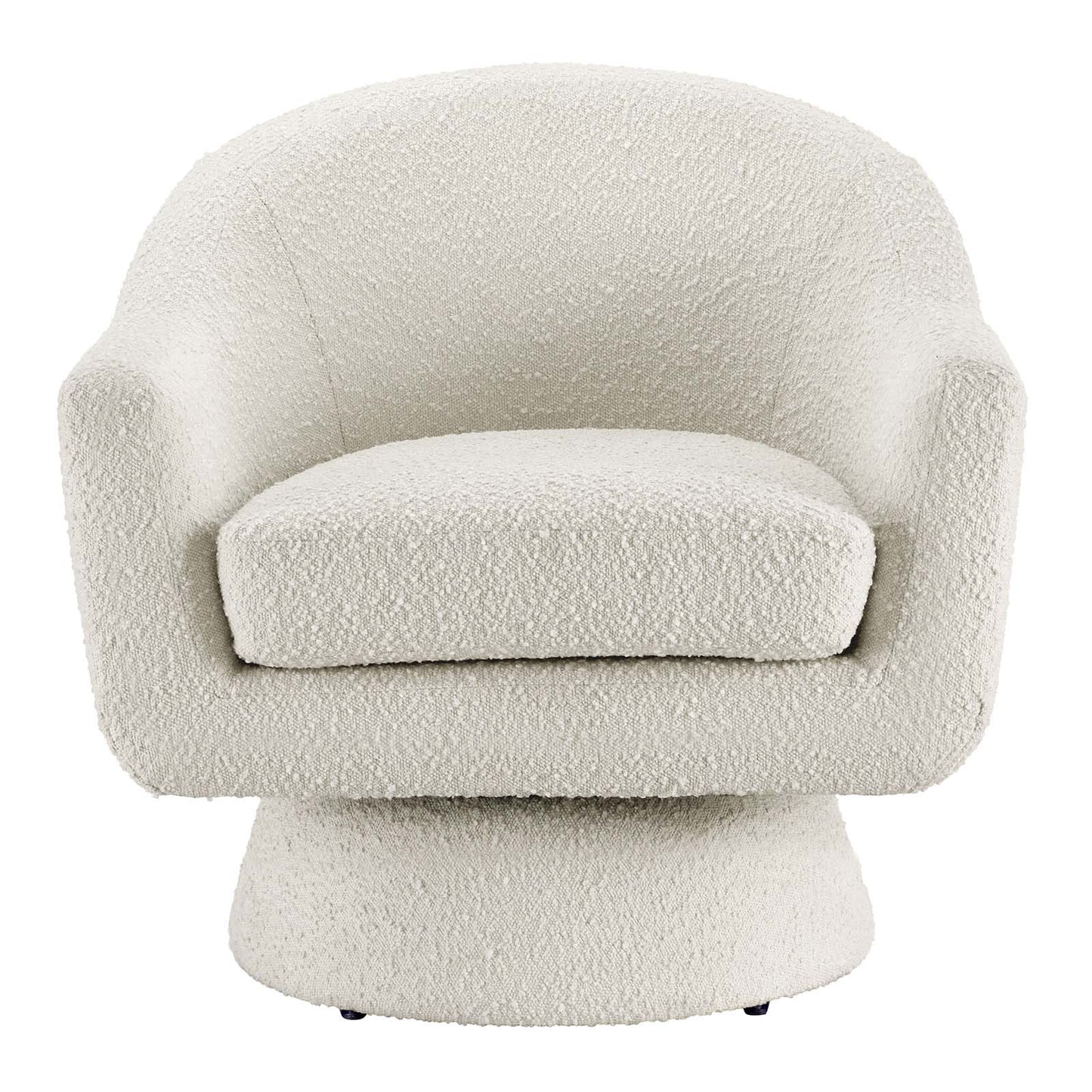 Astral Boucle Fabric Boucle Fabric Swivel Chair By Modway - EEI-6359 | Armchairs - 4