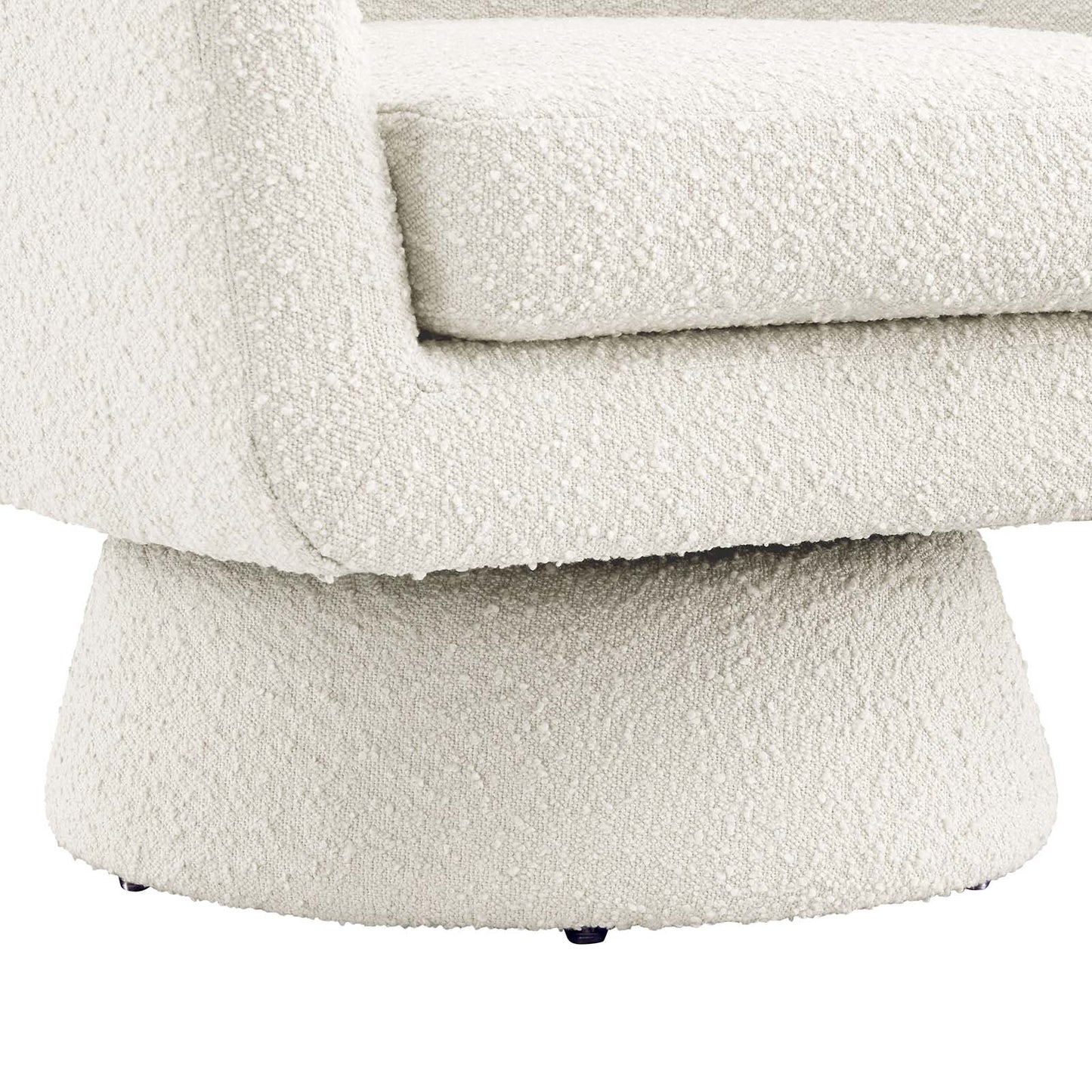 Astral Boucle Fabric Boucle Fabric Swivel Chair By Modway - EEI-6359 | Armchairs - 5