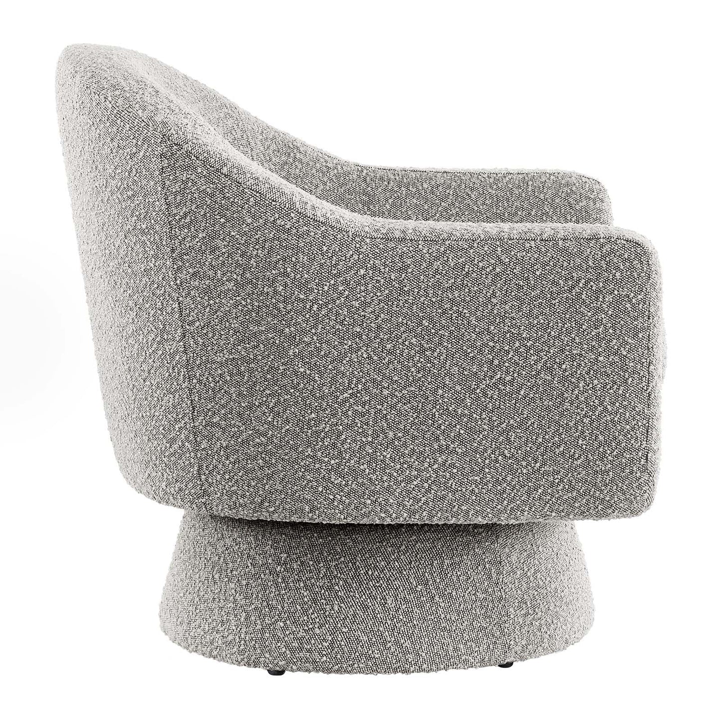 Astral Boucle Fabric Boucle Fabric Swivel Chair By Modway - EEI-6359 | Armchairs - 10