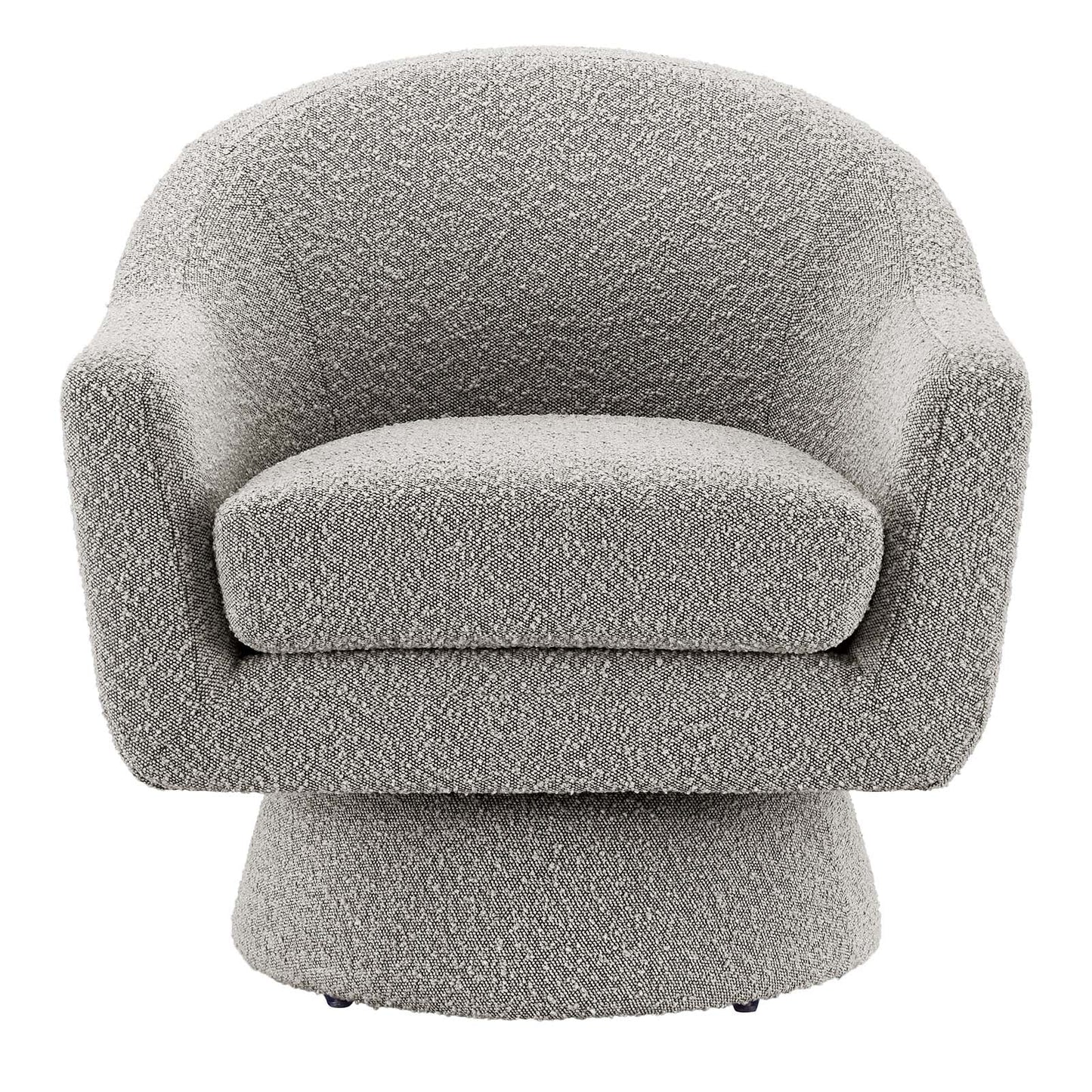 Astral Boucle Fabric Boucle Fabric Swivel Chair By Modway - EEI-6359 | Armchairs - 12