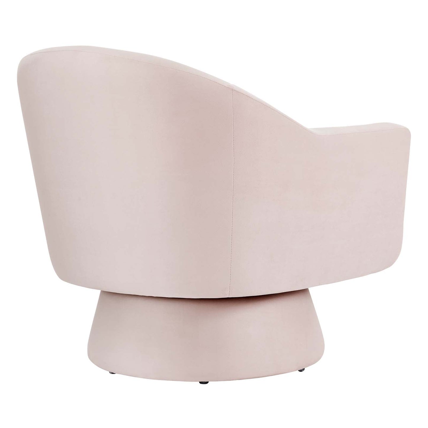 Astral Performance Velvet Fabric and Wood Swivel Chair By Modway - EEI-6360 | Armchairs - 19