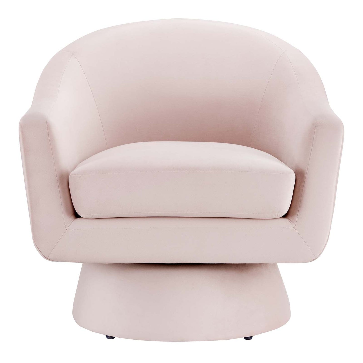 Astral Performance Velvet Fabric and Wood Swivel Chair By Modway - EEI-6360 | Armchairs - 20
