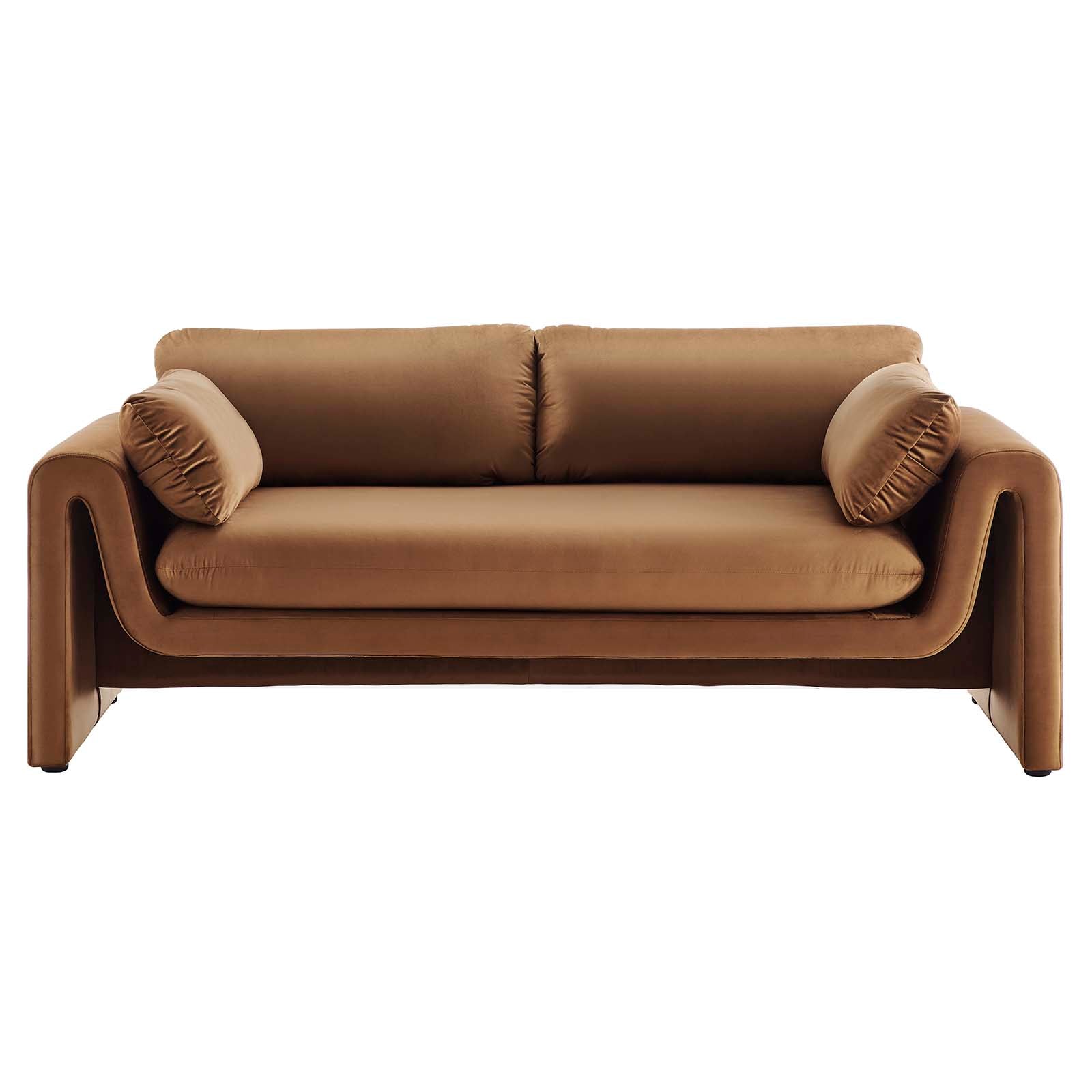 Waverly Performance Velvet Sofa By Modway - EEI-6382 | Sofas | Modishstore - 4