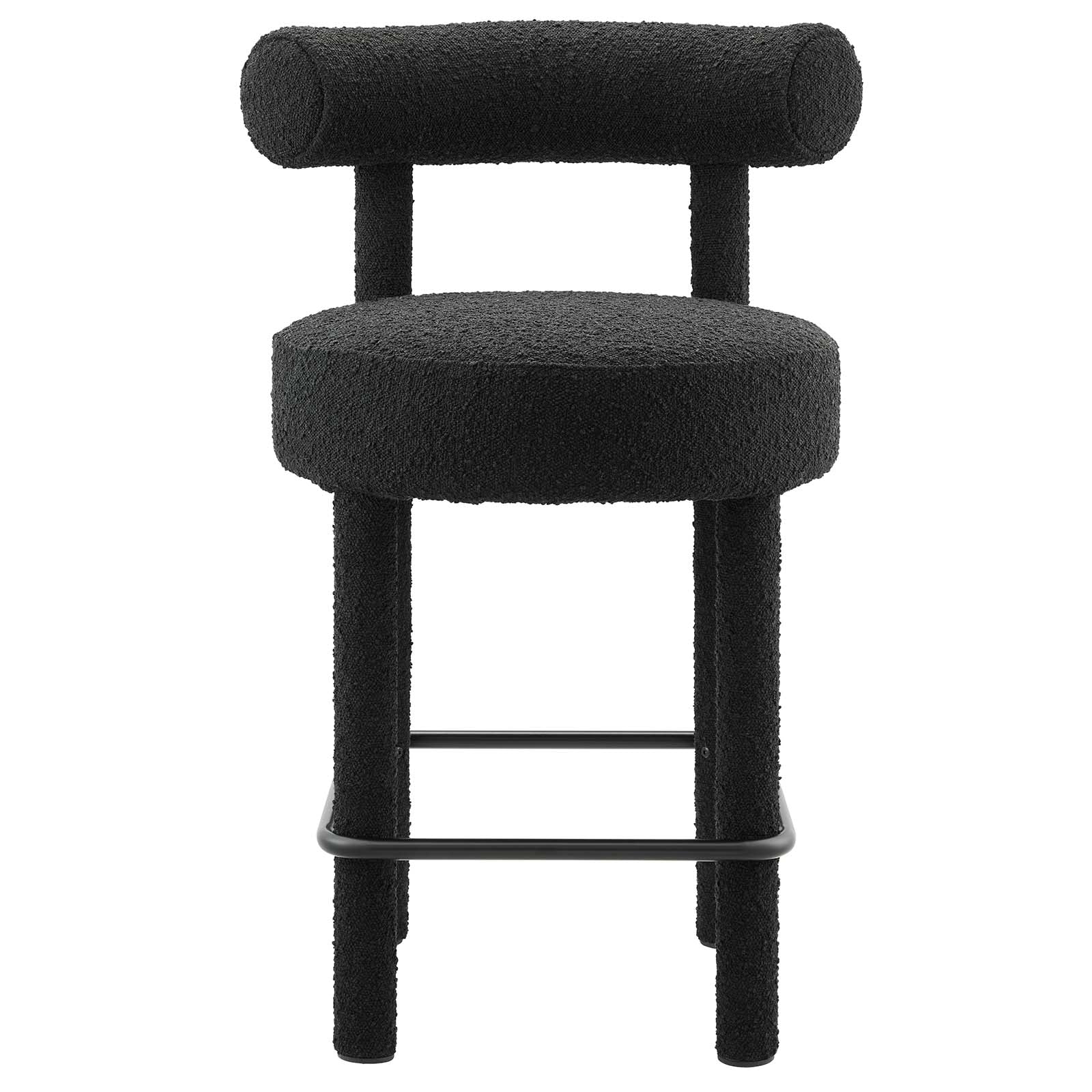 Toulouse Boucle Fabric Counter Stool By Modway - EEI-6383 | Counter Stools | Modishstore - 5