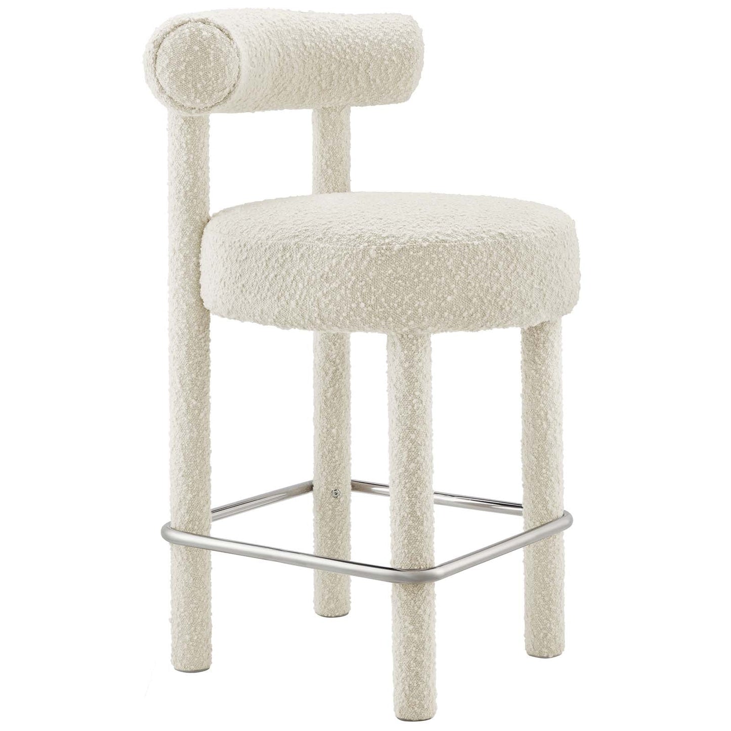 Toulouse Boucle Fabric Counter Stool By Modway - EEI-6383 | Counter Stools | Modishstore - 10