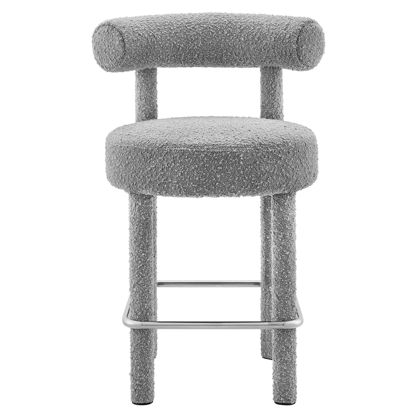 Toulouse Boucle Fabric Counter Stool By Modway - EEI-6383 | Counter Stools | Modishstore - 21