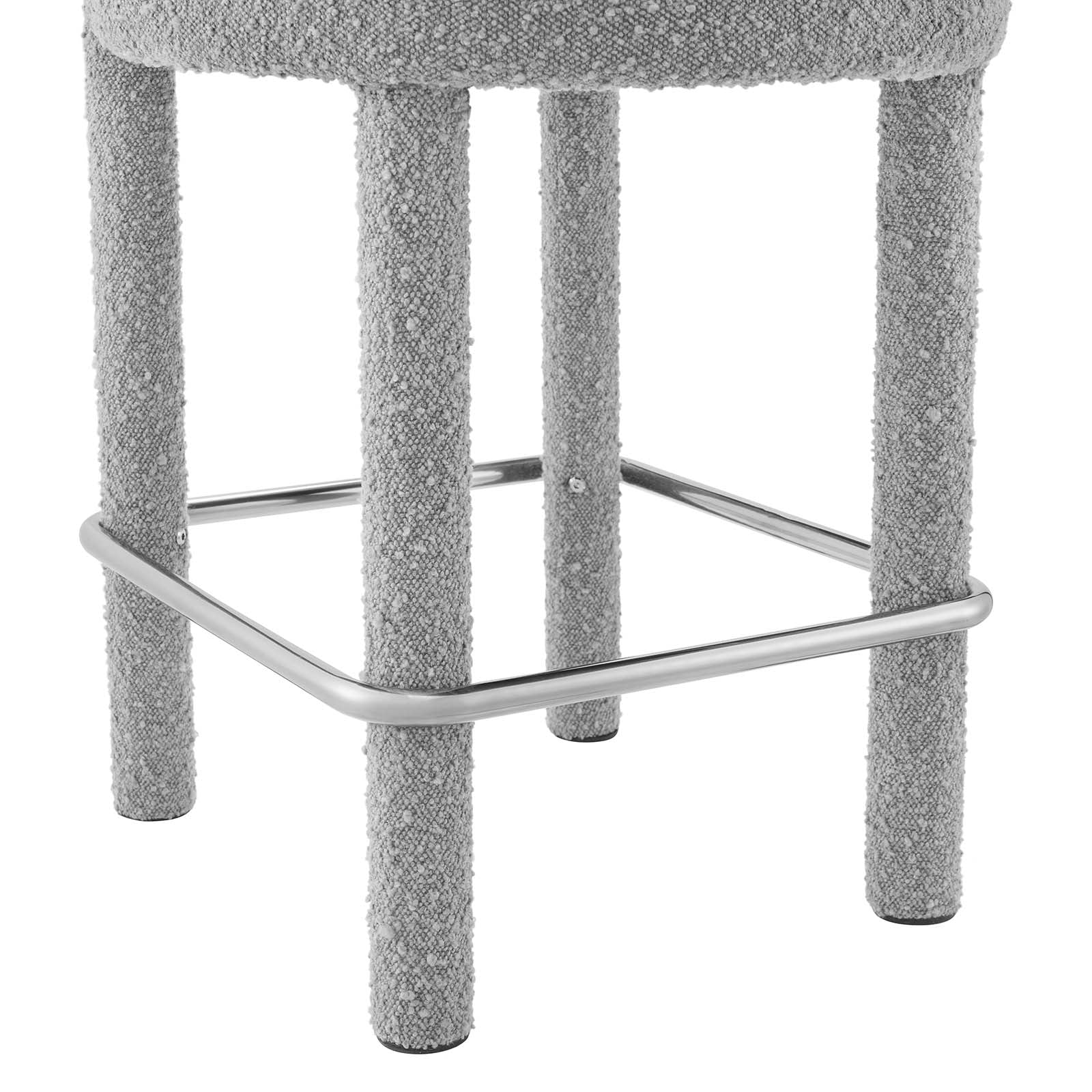 Toulouse Boucle Fabric Counter Stool By Modway - EEI-6383 | Counter Stools | Modishstore - 22