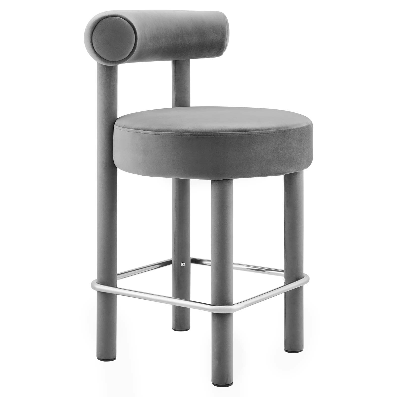 Toulouse Performance Velvet Counter Stool By Modway - EEI-6384 | Counter Stools | Modishstore - 10