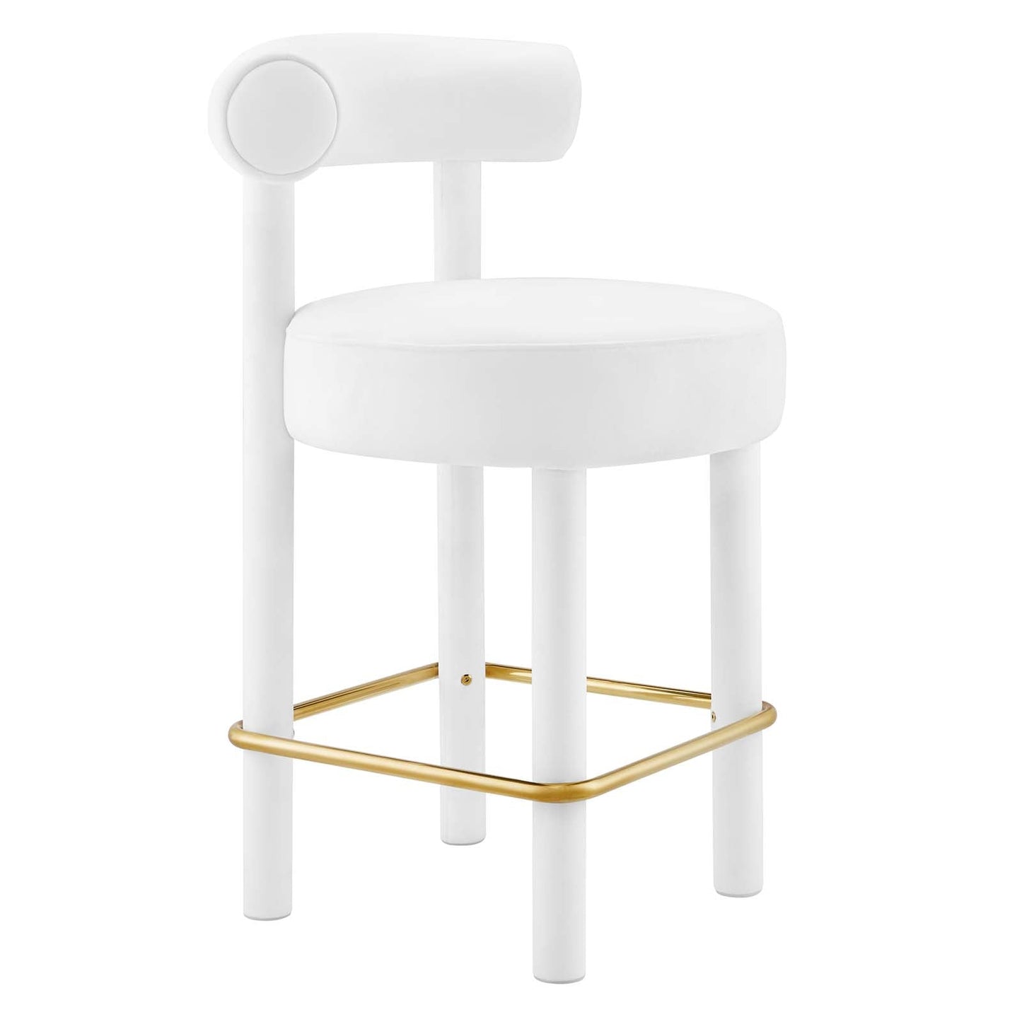 Toulouse Performance Velvet Counter Stool By Modway - EEI-6384 | Counter Stools | Modishstore - 26