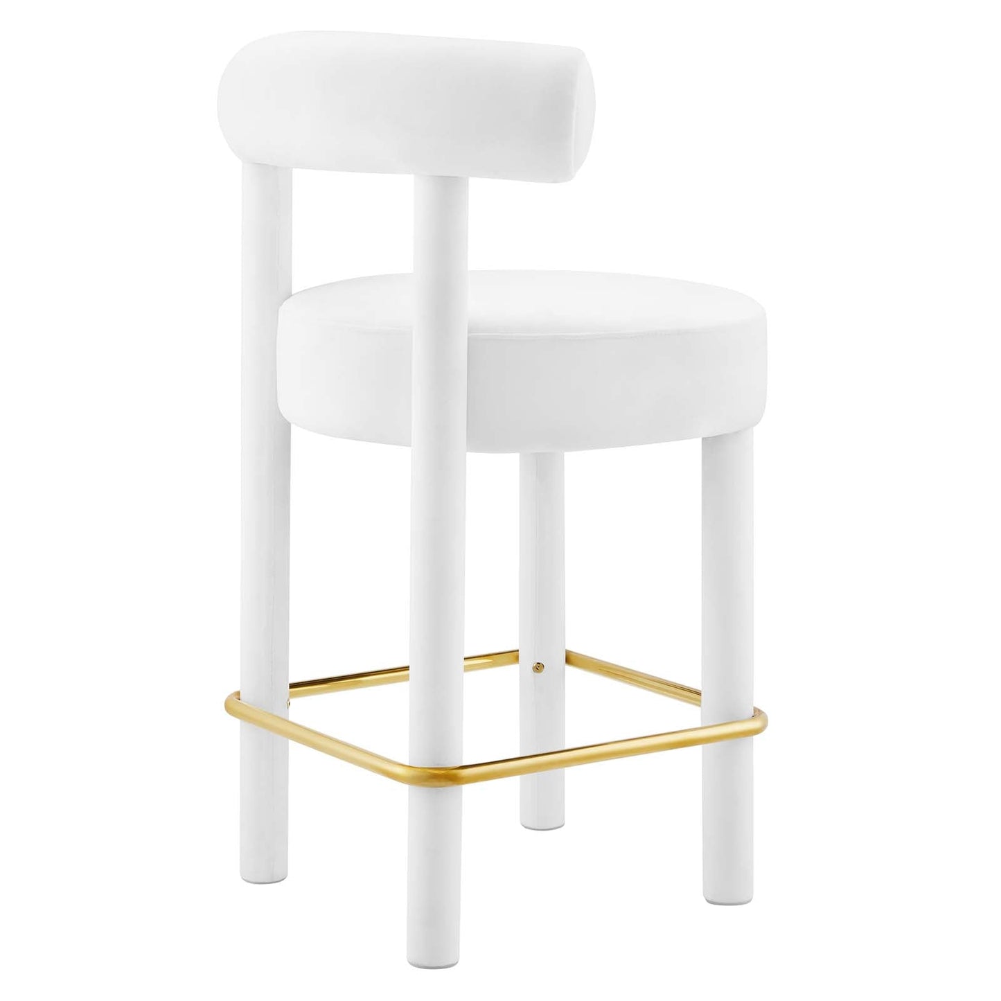 Toulouse Performance Velvet Counter Stool By Modway - EEI-6384 | Counter Stools | Modishstore - 28