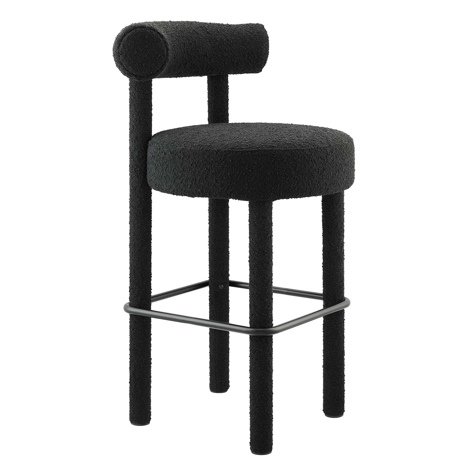 Toulouse Boucle Fabric Bar Stool By Modway - EEI-6385 | Bar Stools | Modishstore - 2