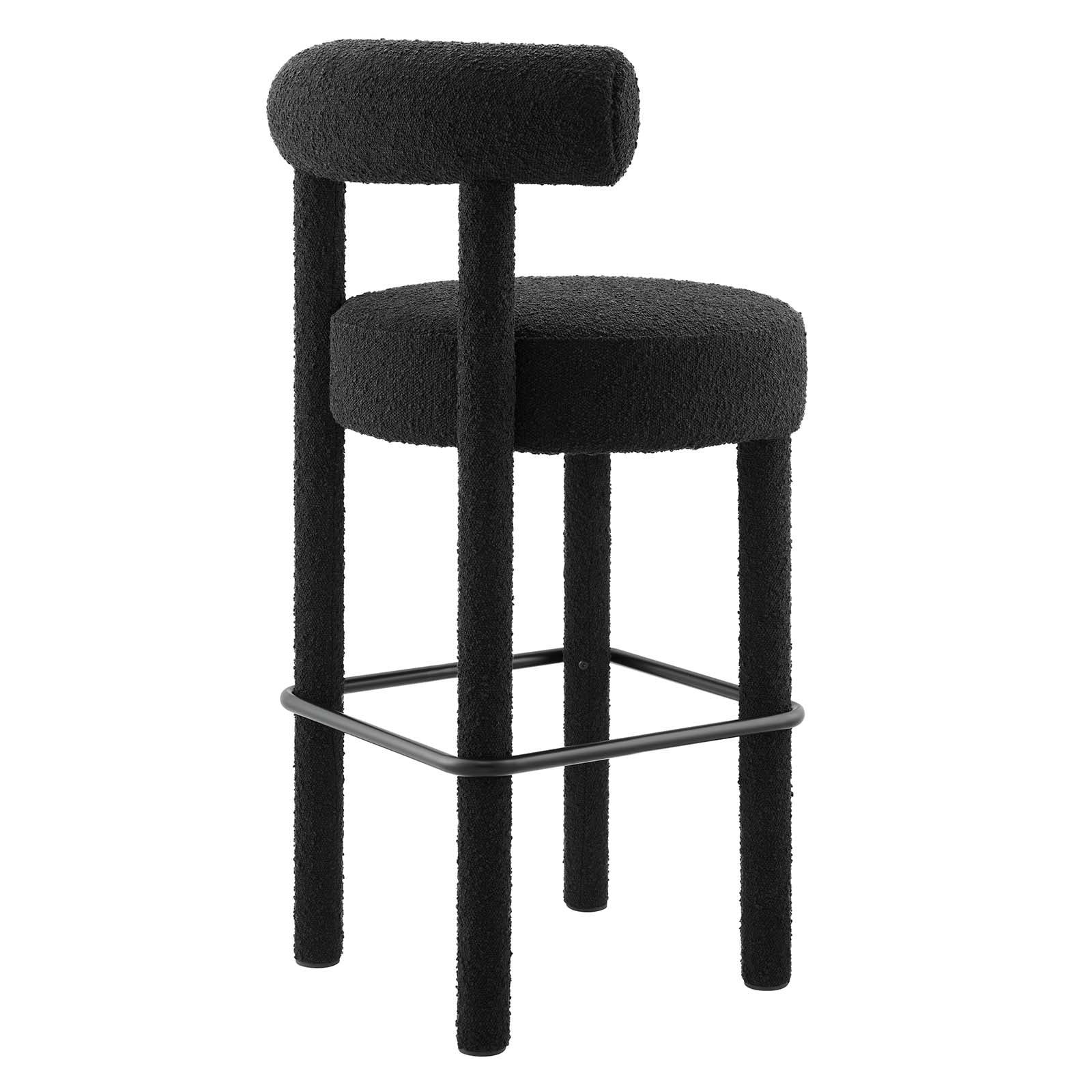 Toulouse Boucle Fabric Bar Stool By Modway - EEI-6385 | Bar Stools | Modishstore - 4