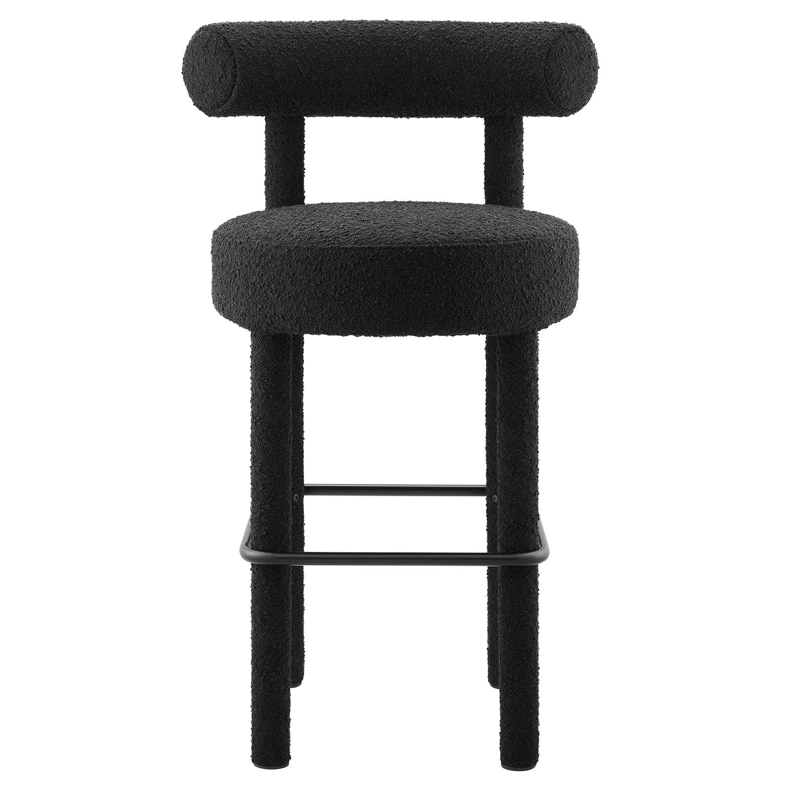 Toulouse Boucle Fabric Bar Stool By Modway - EEI-6385 | Bar Stools | Modishstore - 5