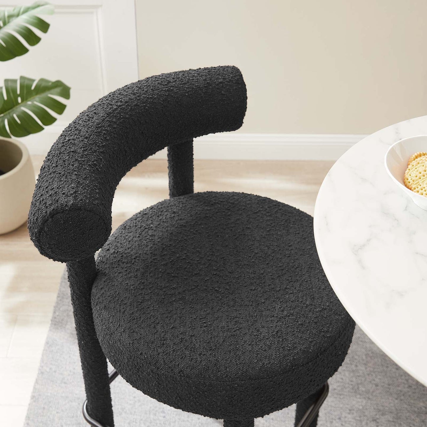 Toulouse Boucle Fabric Bar Stool By Modway - EEI-6385 | Bar Stools | Modishstore