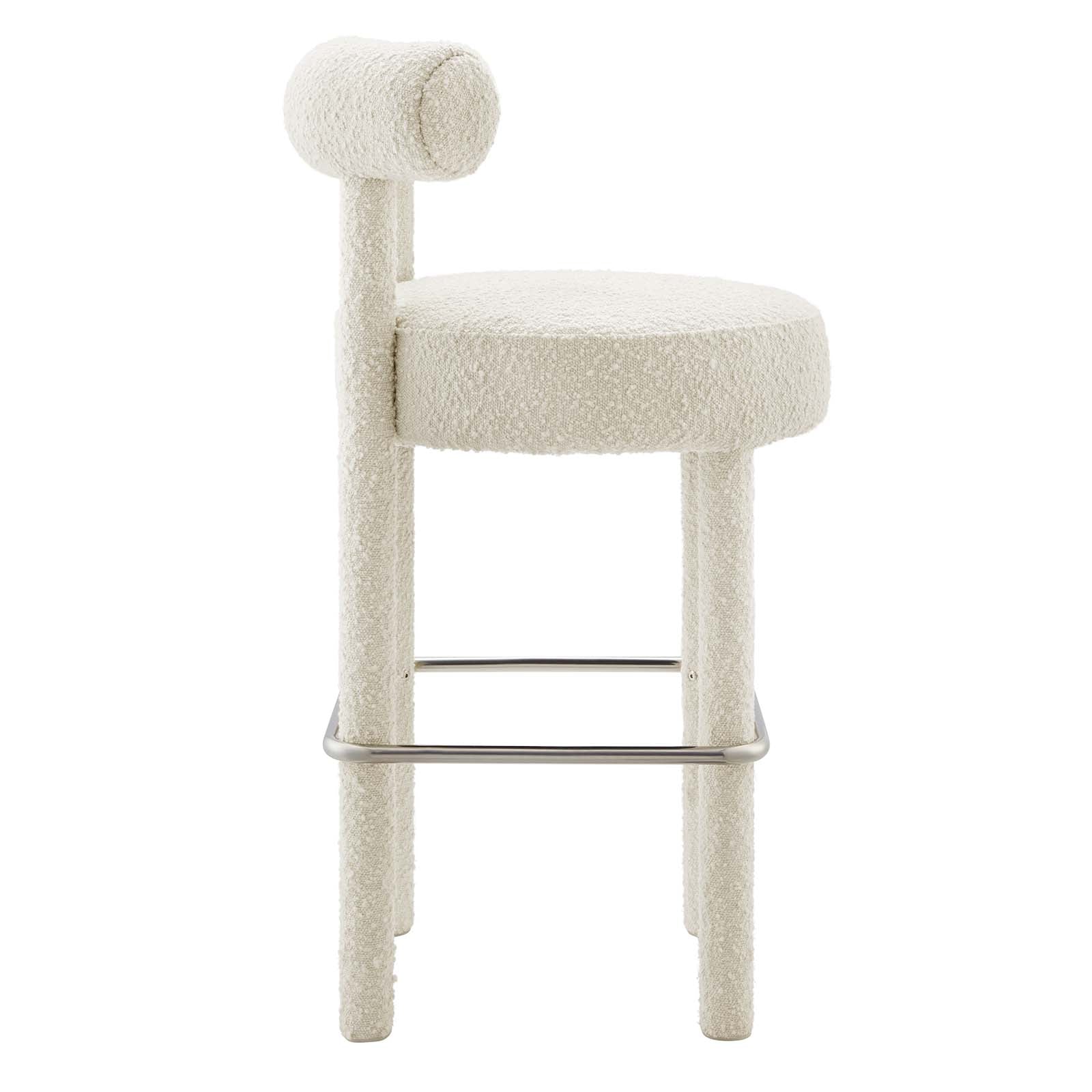 Toulouse Boucle Fabric Bar Stool By Modway - EEI-6385 | Bar Stools | Modishstore - 11