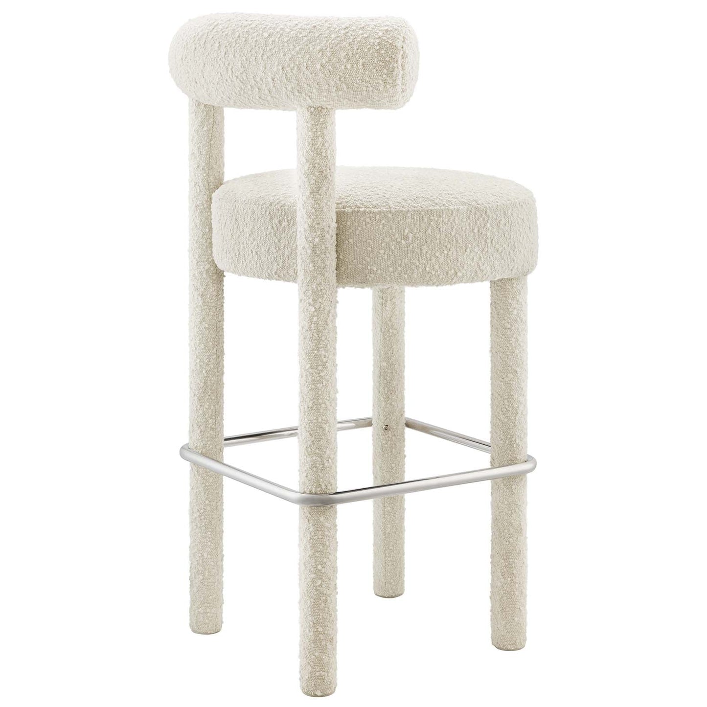 Toulouse Boucle Fabric Bar Stool By Modway - EEI-6385 | Bar Stools | Modishstore - 12