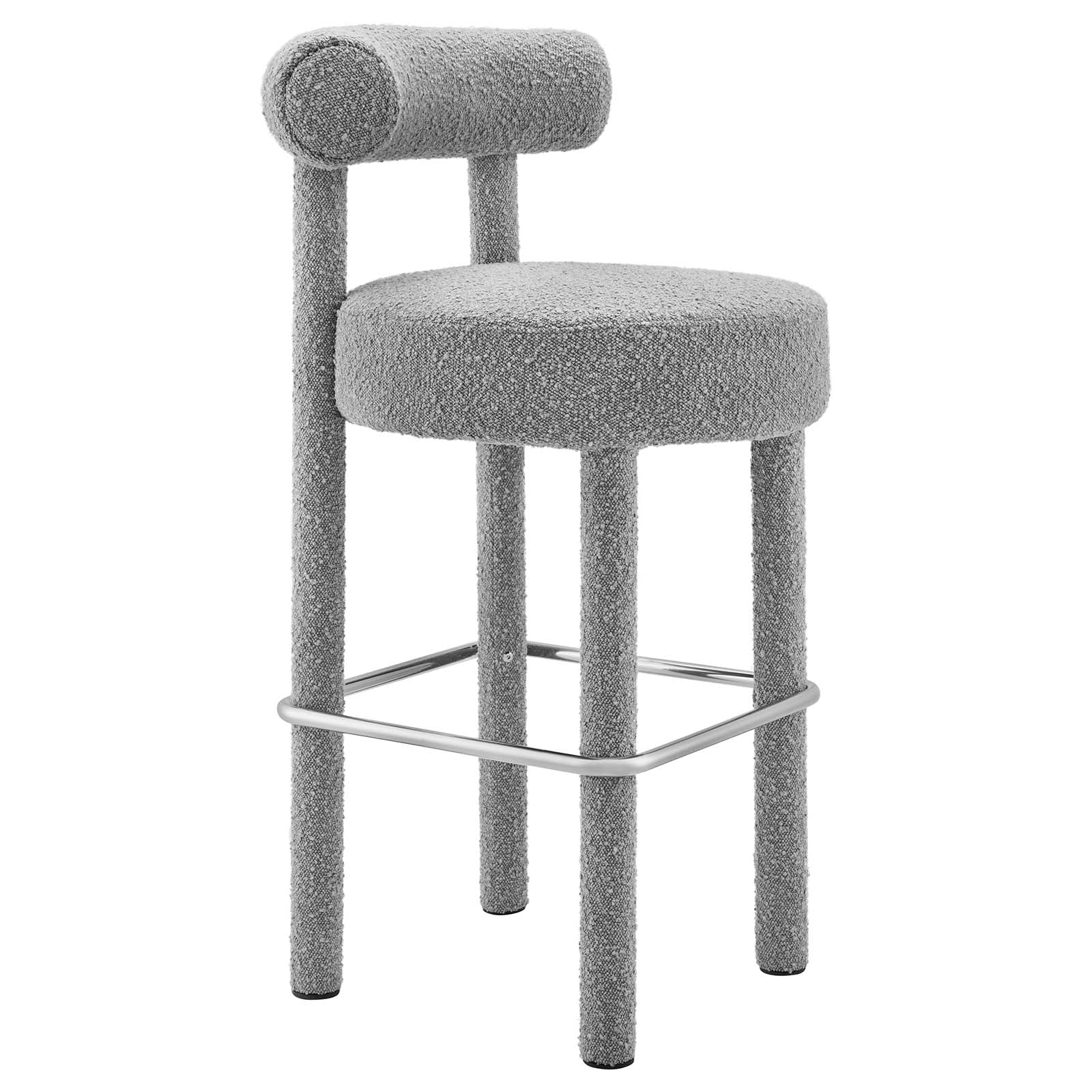 Toulouse Boucle Fabric Bar Stool By Modway - EEI-6385 | Bar Stools | Modishstore - 18