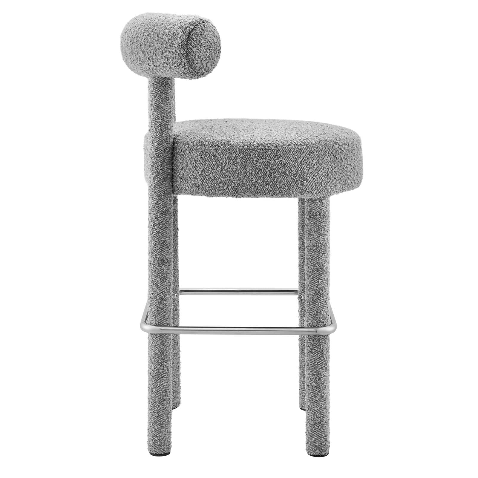 Toulouse Boucle Fabric Bar Stool By Modway - EEI-6385 | Bar Stools | Modishstore - 19