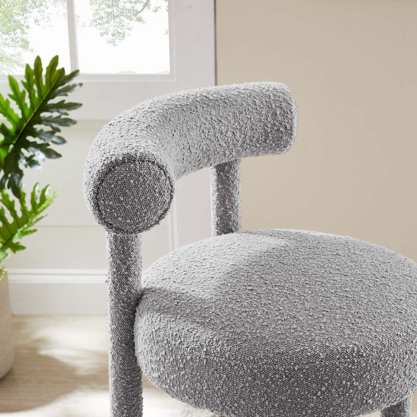 Toulouse Boucle Fabric Bar Stool By Modway - EEI-6385 | Bar Stools | Modishstore - 17