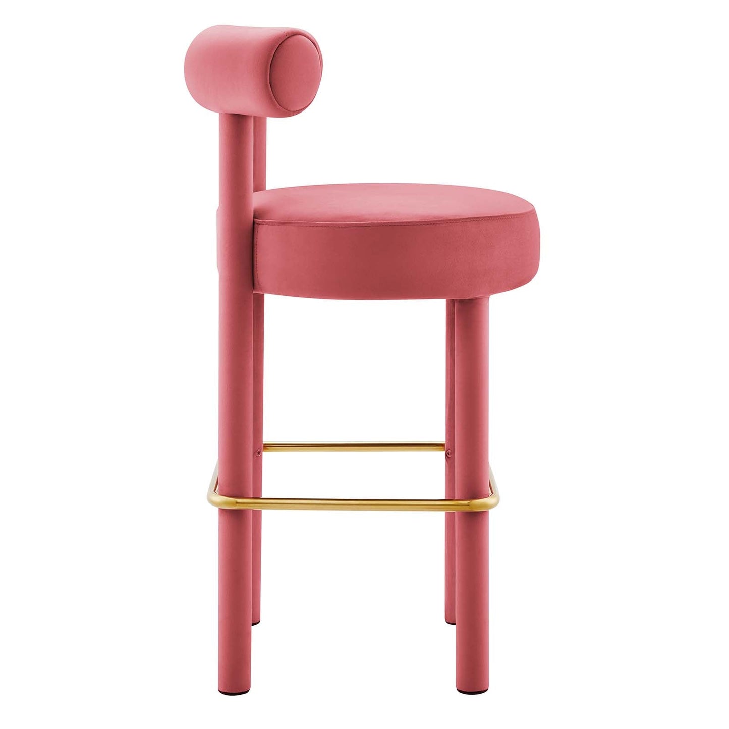 Toulouse Performance Velvet Bar Stool By Modway - EEI-6386 | Bar Stools | Modishstore - 3