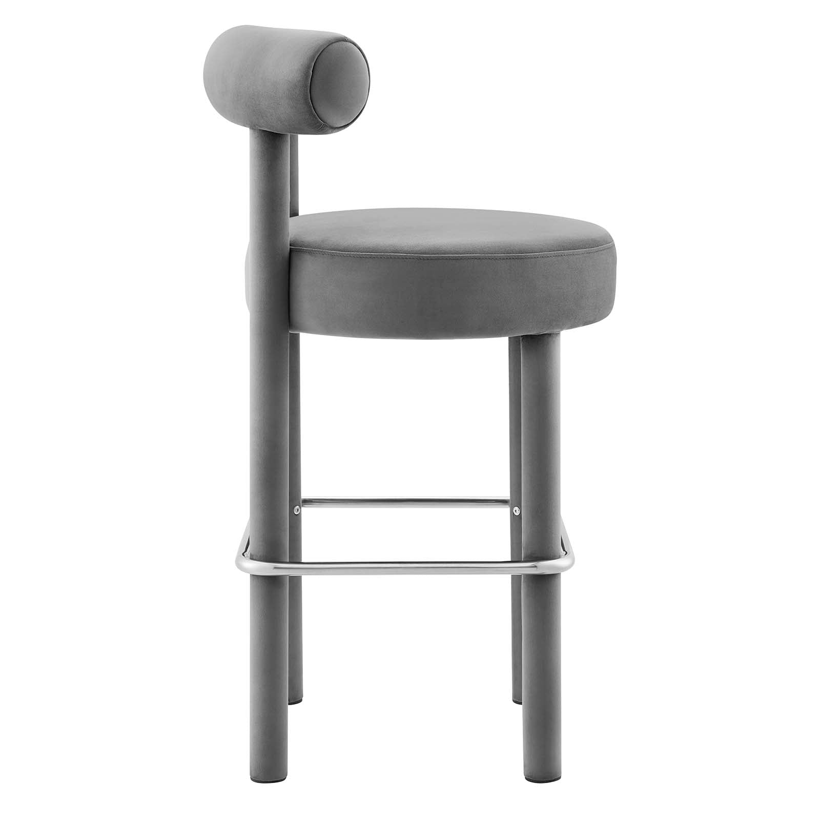 Toulouse Performance Velvet Bar Stool By Modway - EEI-6386 | Bar Stools | Modishstore - 11