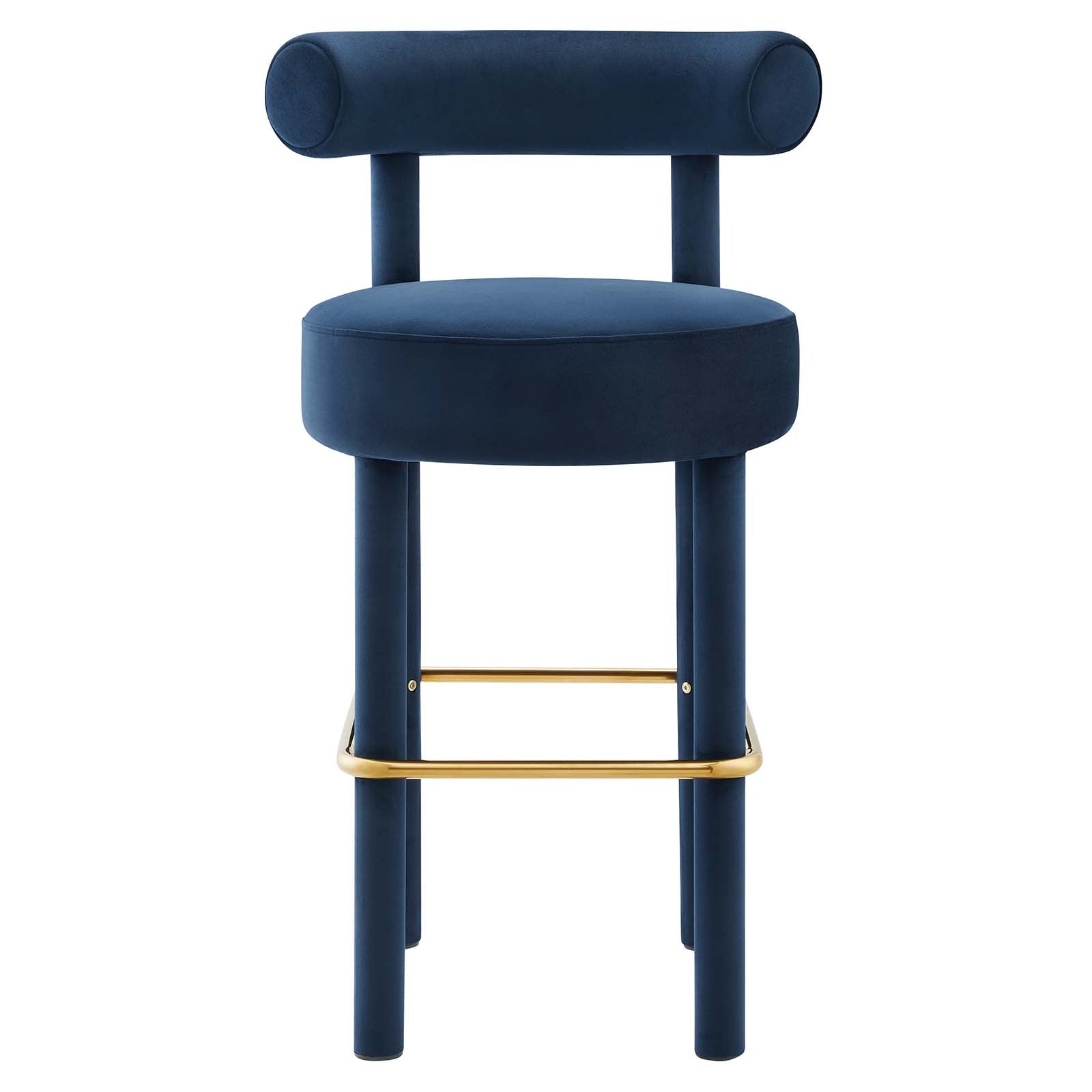 Toulouse Performance Velvet Bar Stool By Modway - EEI-6386 | Bar Stools | Modishstore - 21