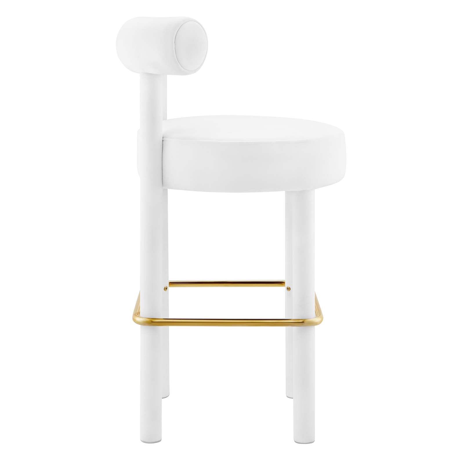 Toulouse Performance Velvet Bar Stool By Modway - EEI-6386 | Bar Stools | Modishstore - 27