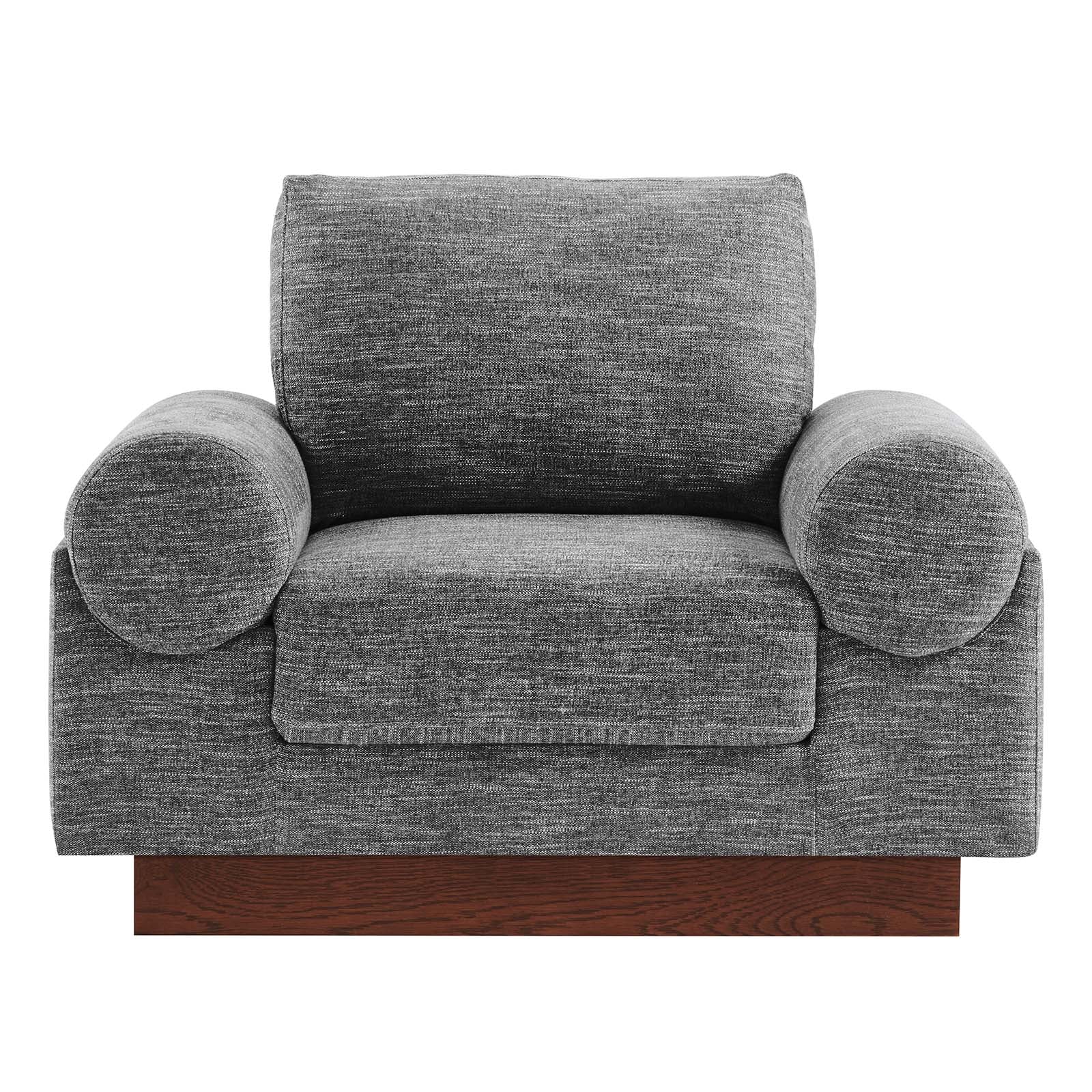 Oasis Upholstered Fabric Armchair By Modway - EEI-6402 | Armchairs | Modishstore - 5