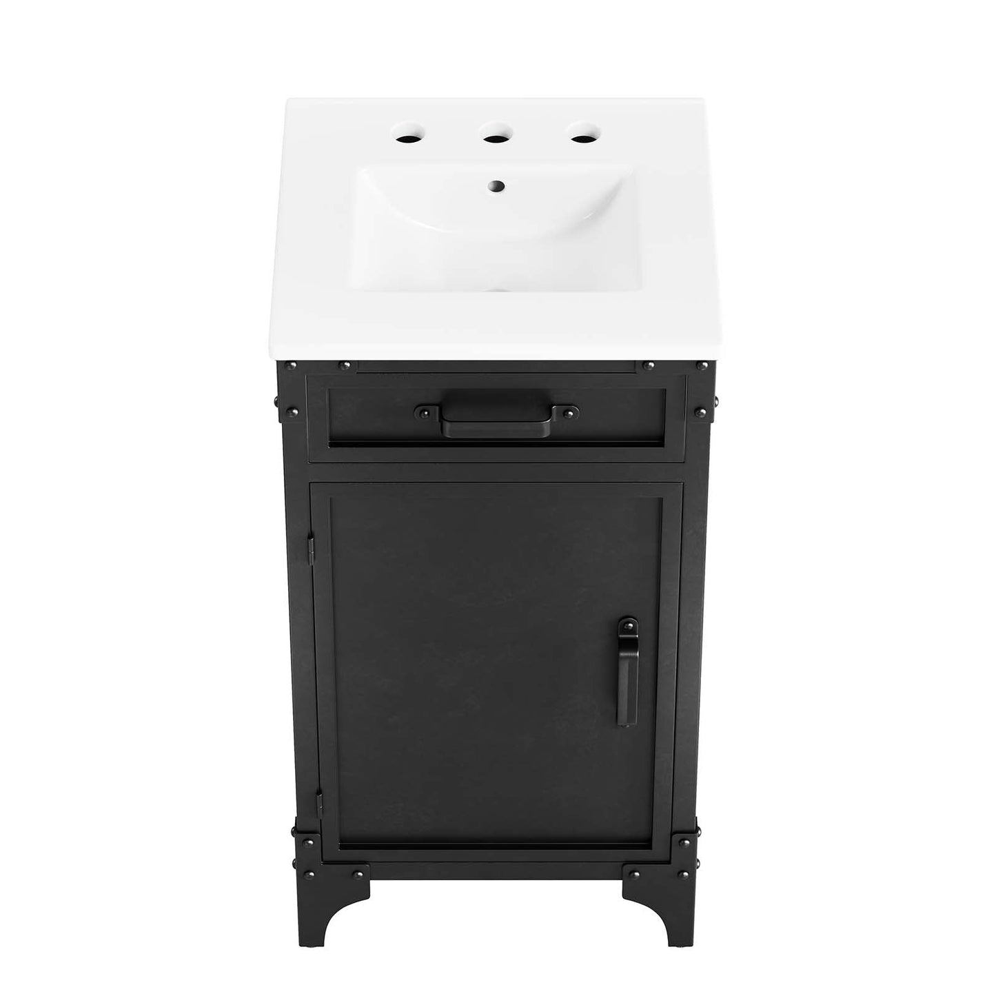 Steamforge 18" Bathroom Vanity By Modway - EEI-6411 | Bathroom Accessories | Modway - 2