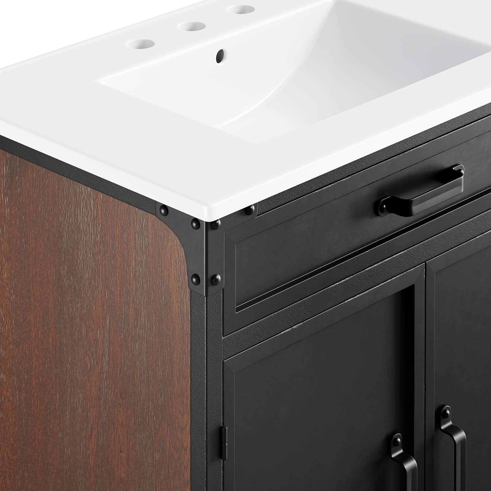 Steamforge 30" Bathroom Vanity By Modway - EEI-6415 | Bathroom Accessories | Modway - 4