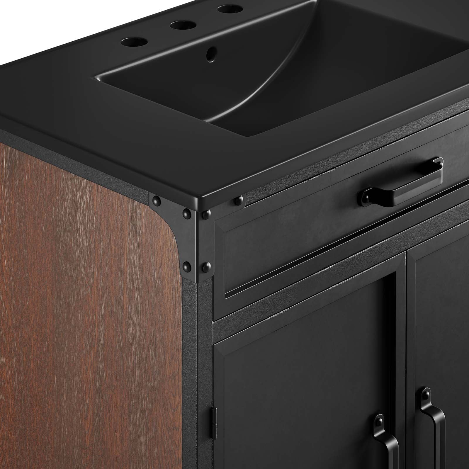 Steamforge 30" Bathroom Vanity By Modway - EEI-6416 | Bathroom Accessories | Modway - 4